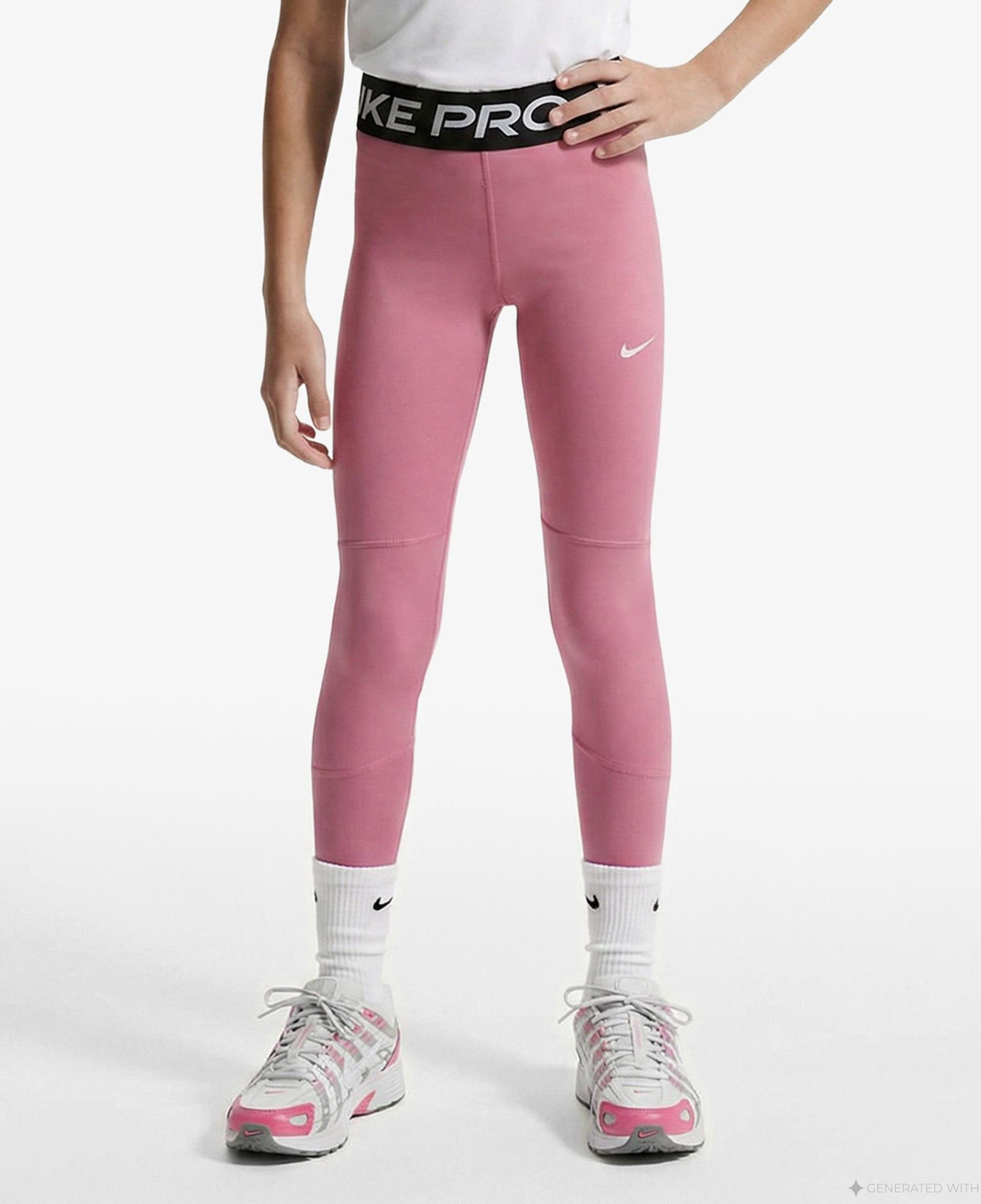 Nike Pro Dri-Fit Çocuk Pembe Tayt