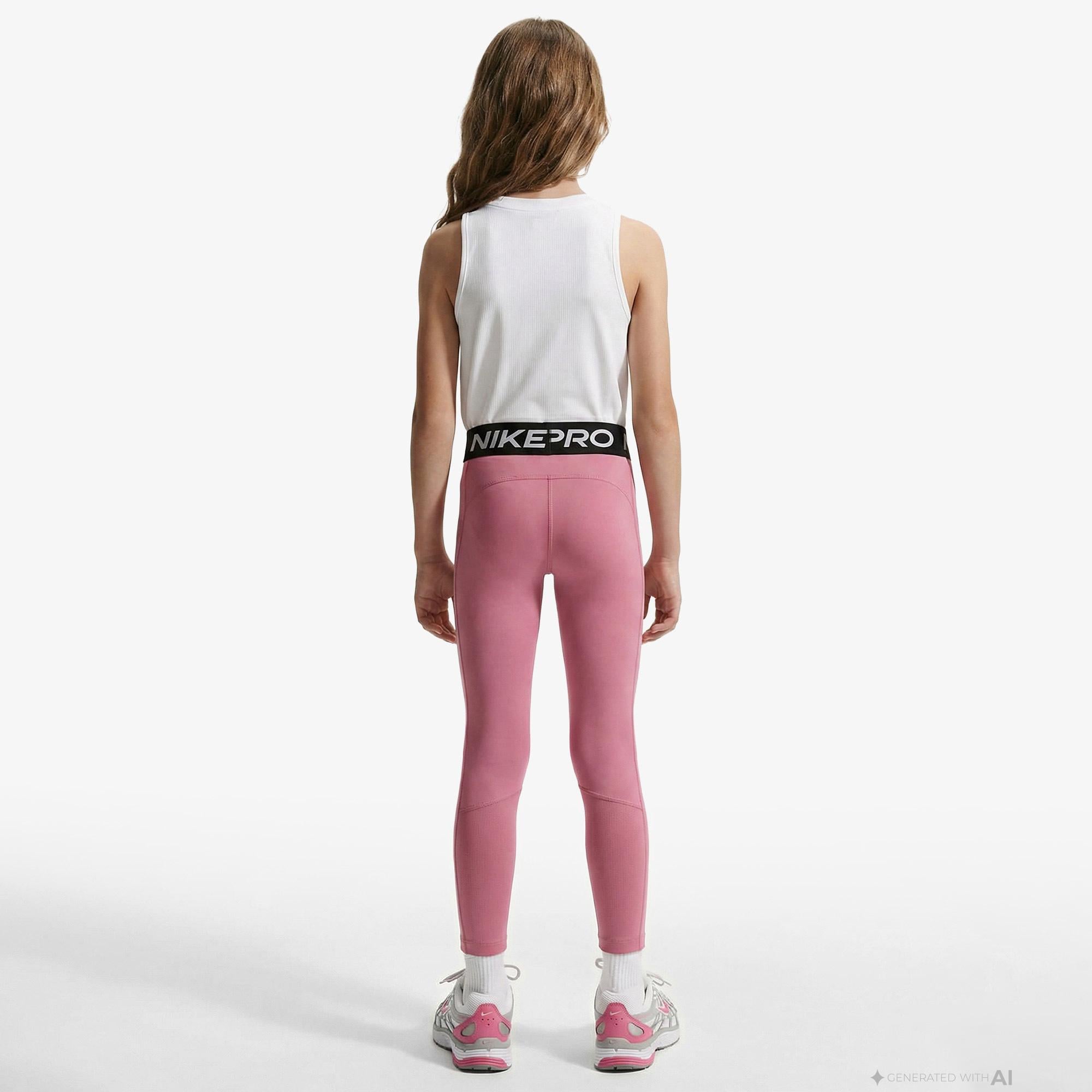 Nike Pro Dri-Fit Çocuk Pembe Tayt