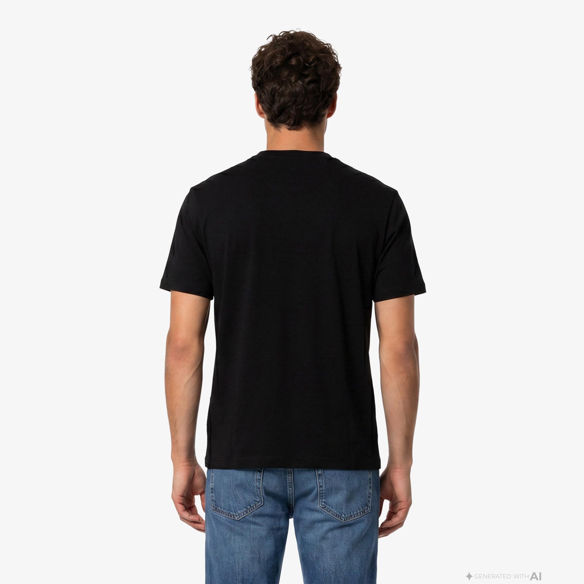 EA7 Erkek Siyah T-Shirt