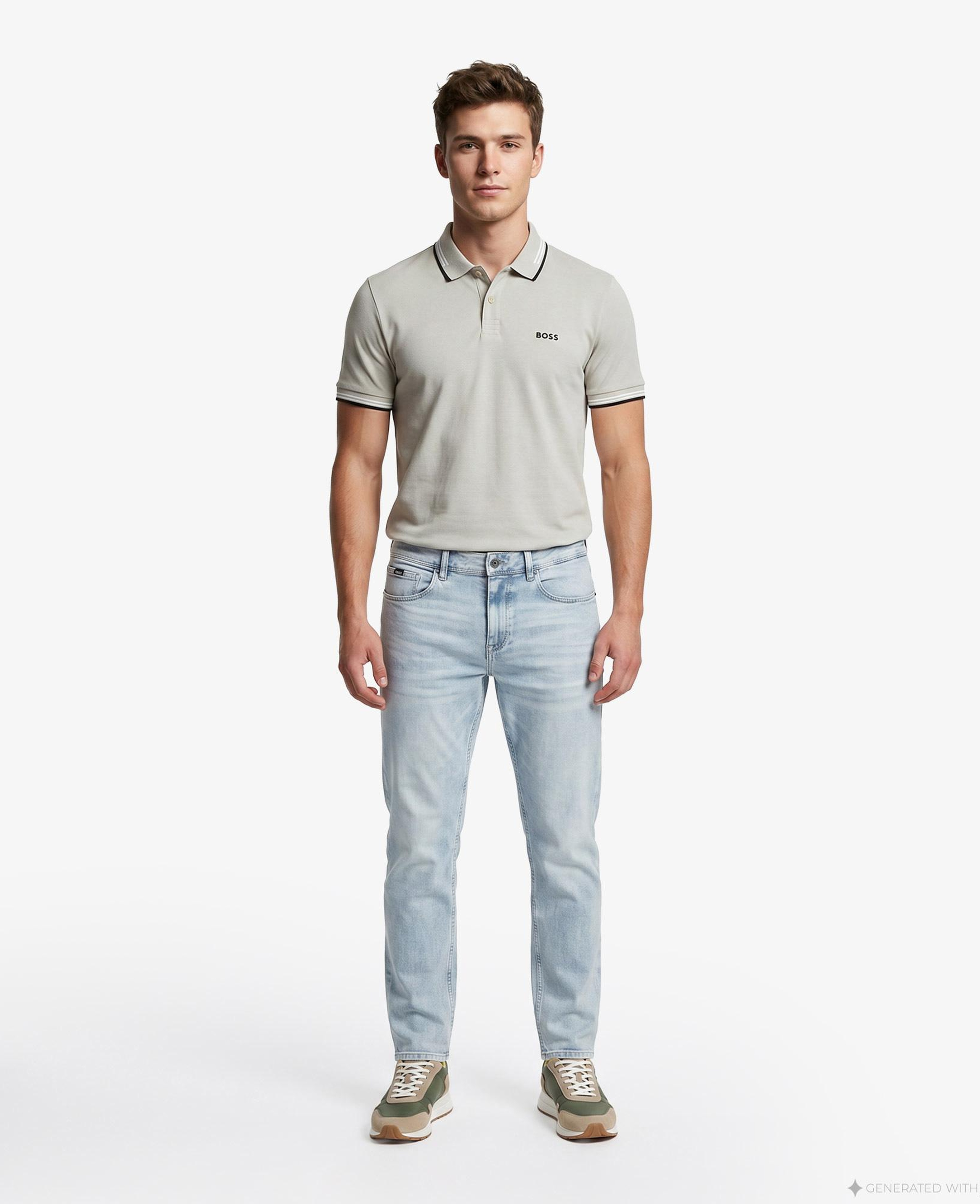 Boss Paul Erkek Bej Polo