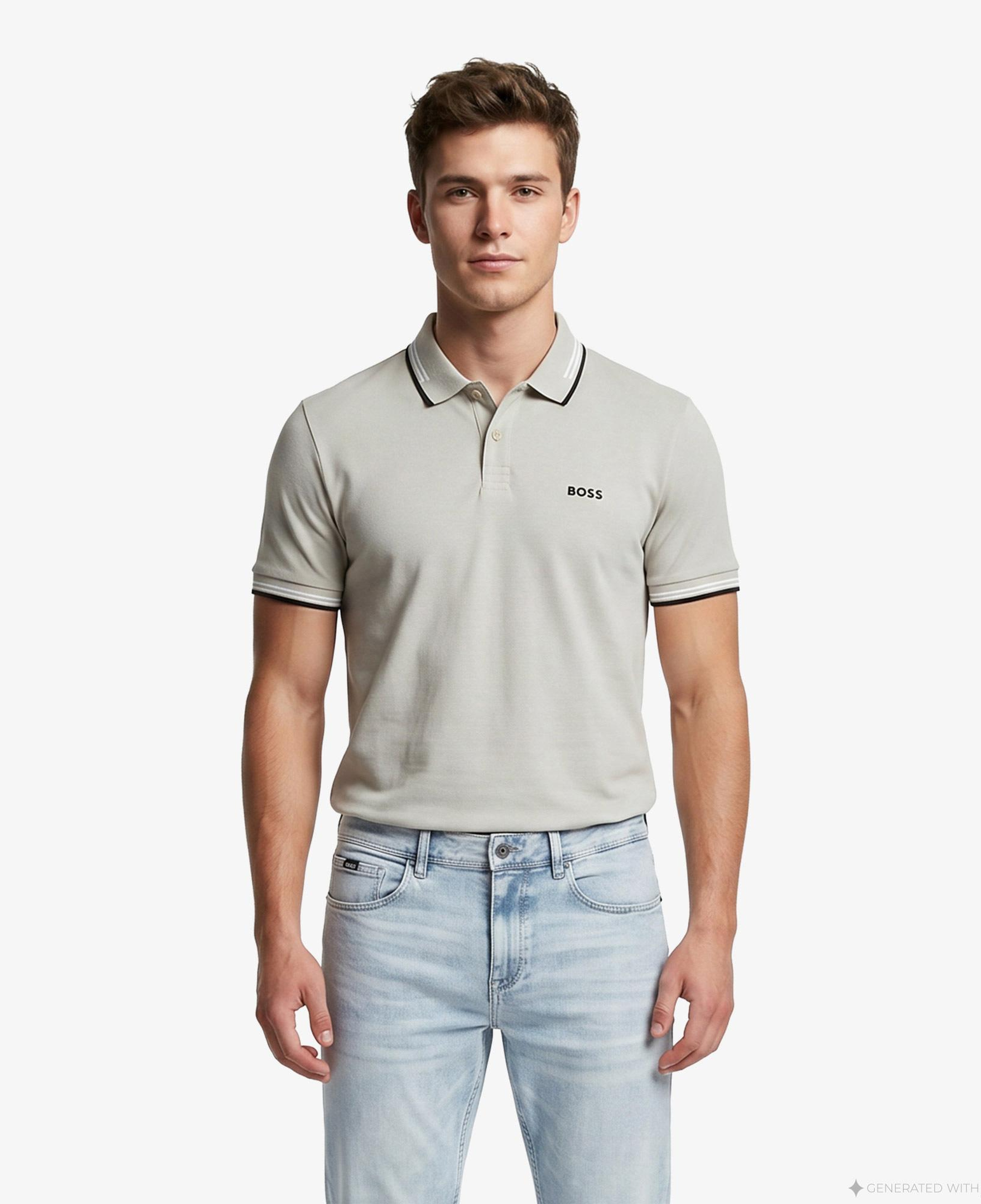 Boss Paul Erkek Bej Polo