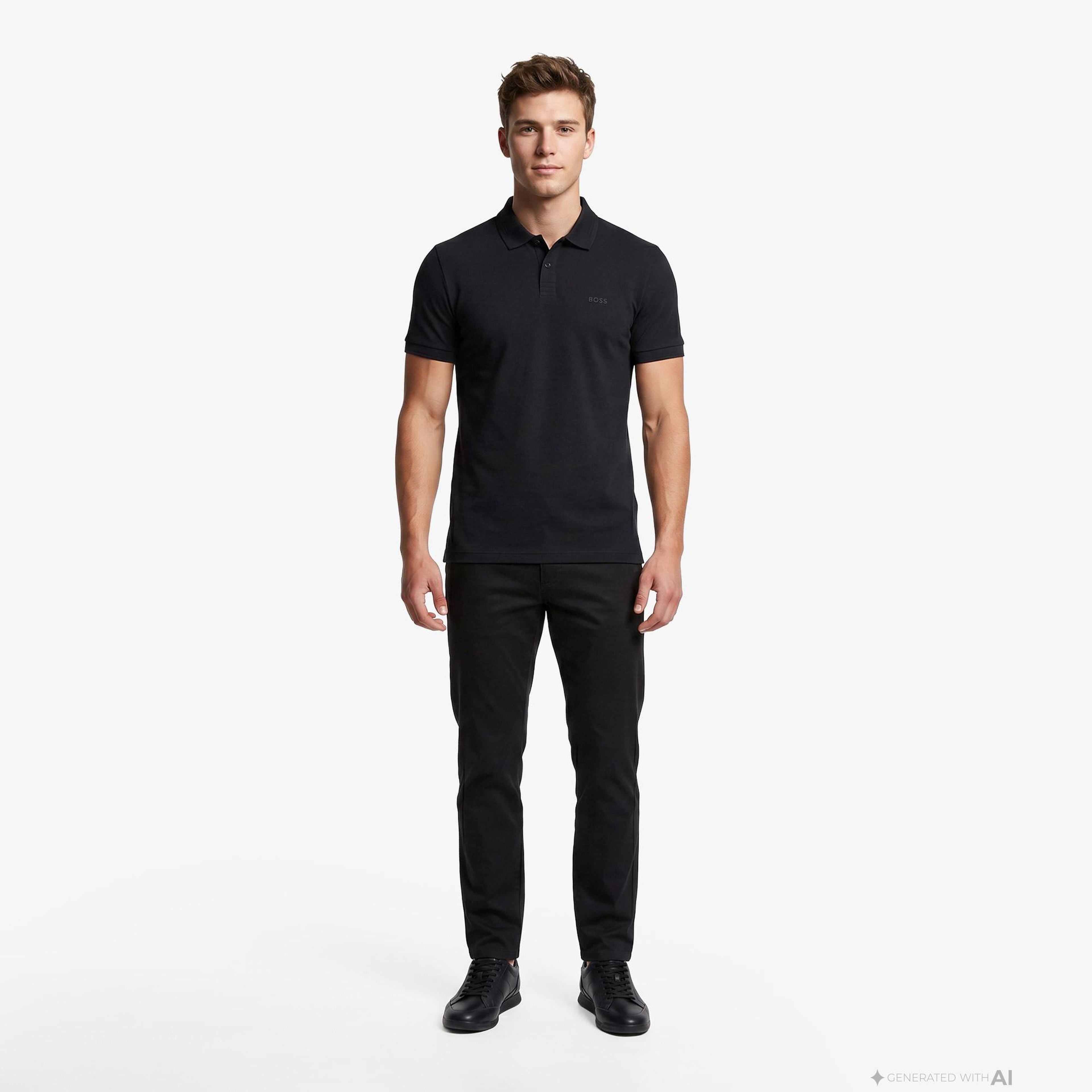 Boss Paul Erkek Lacivert Polo