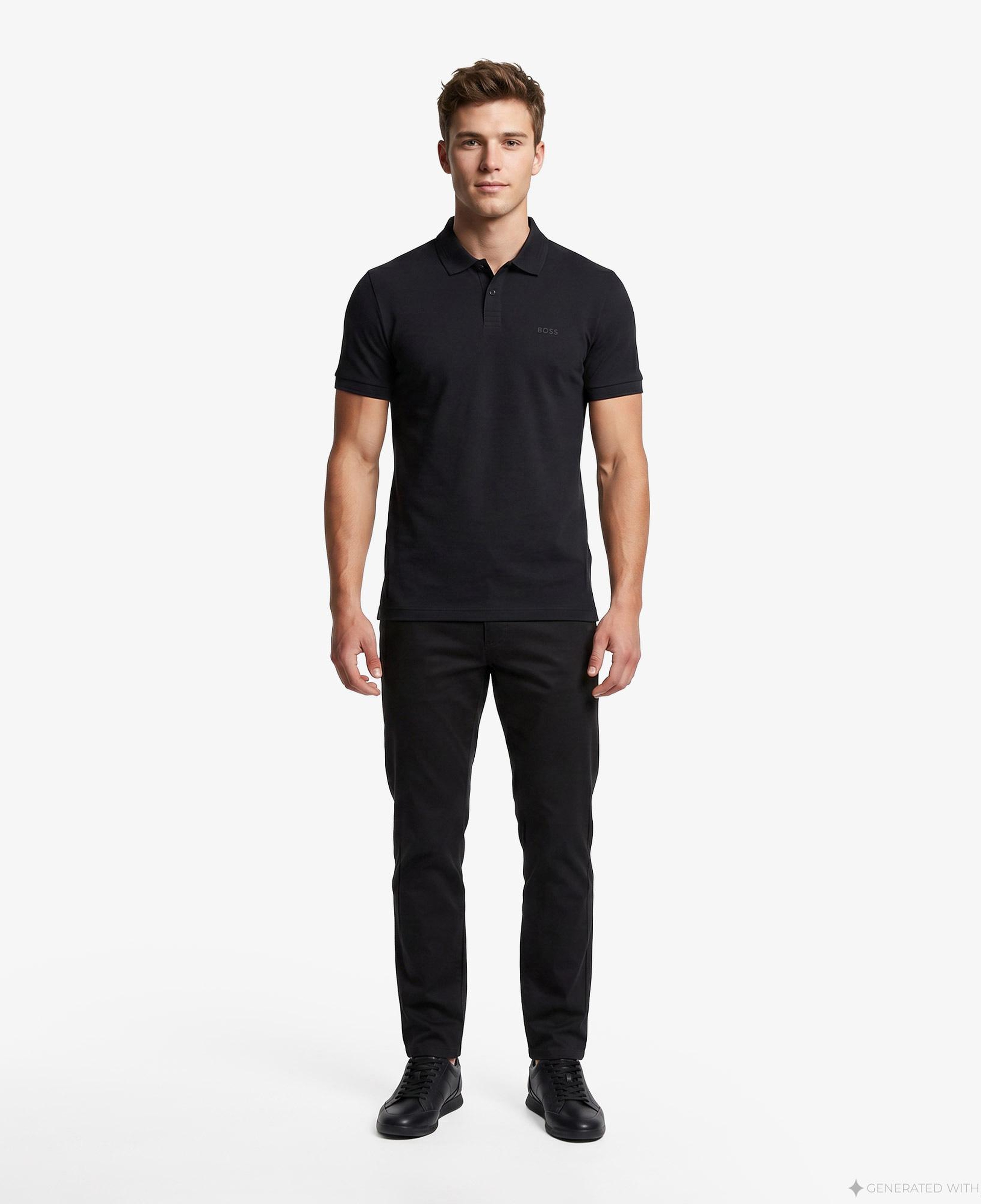 Boss Paul Erkek Lacivert Polo