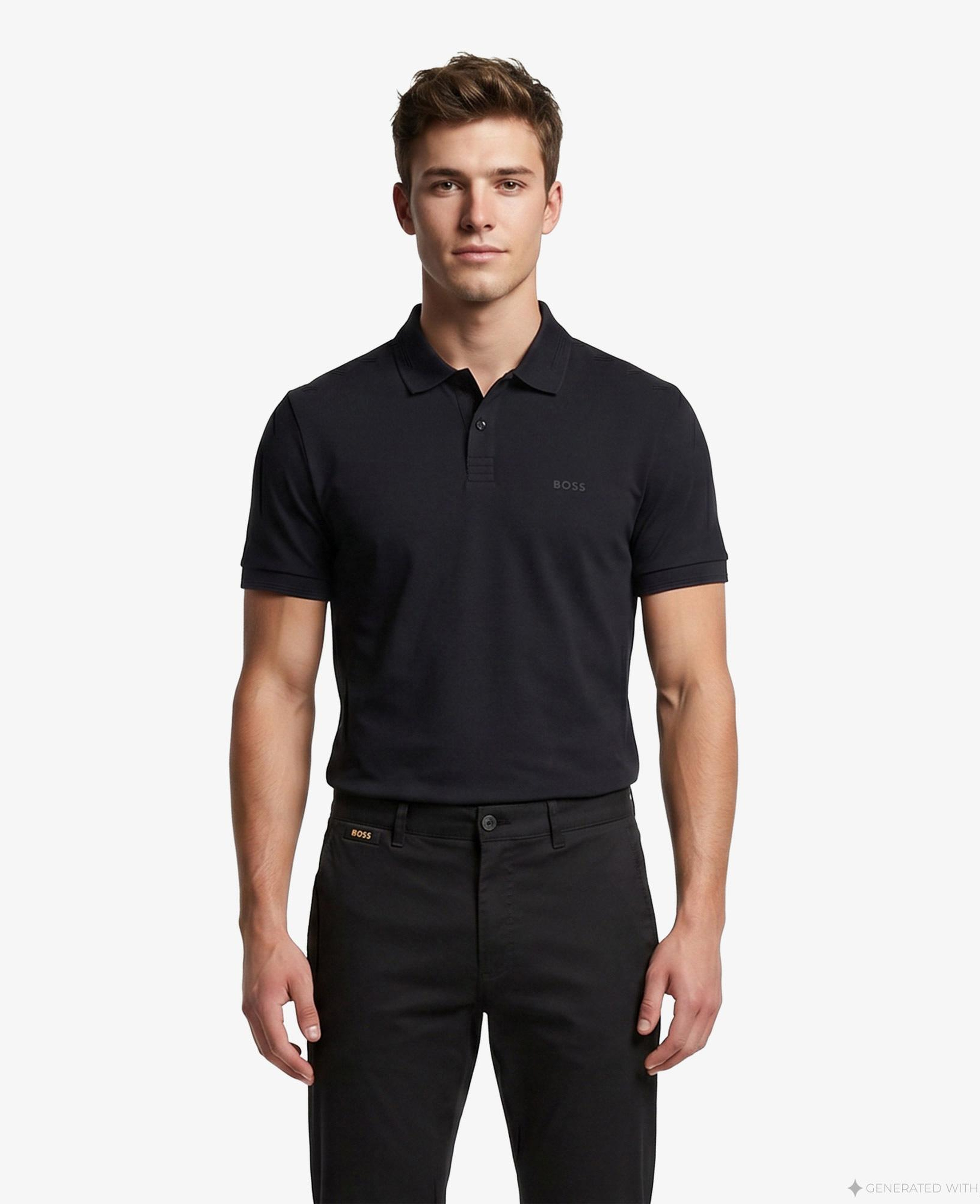 Boss Paul Erkek Lacivert Polo