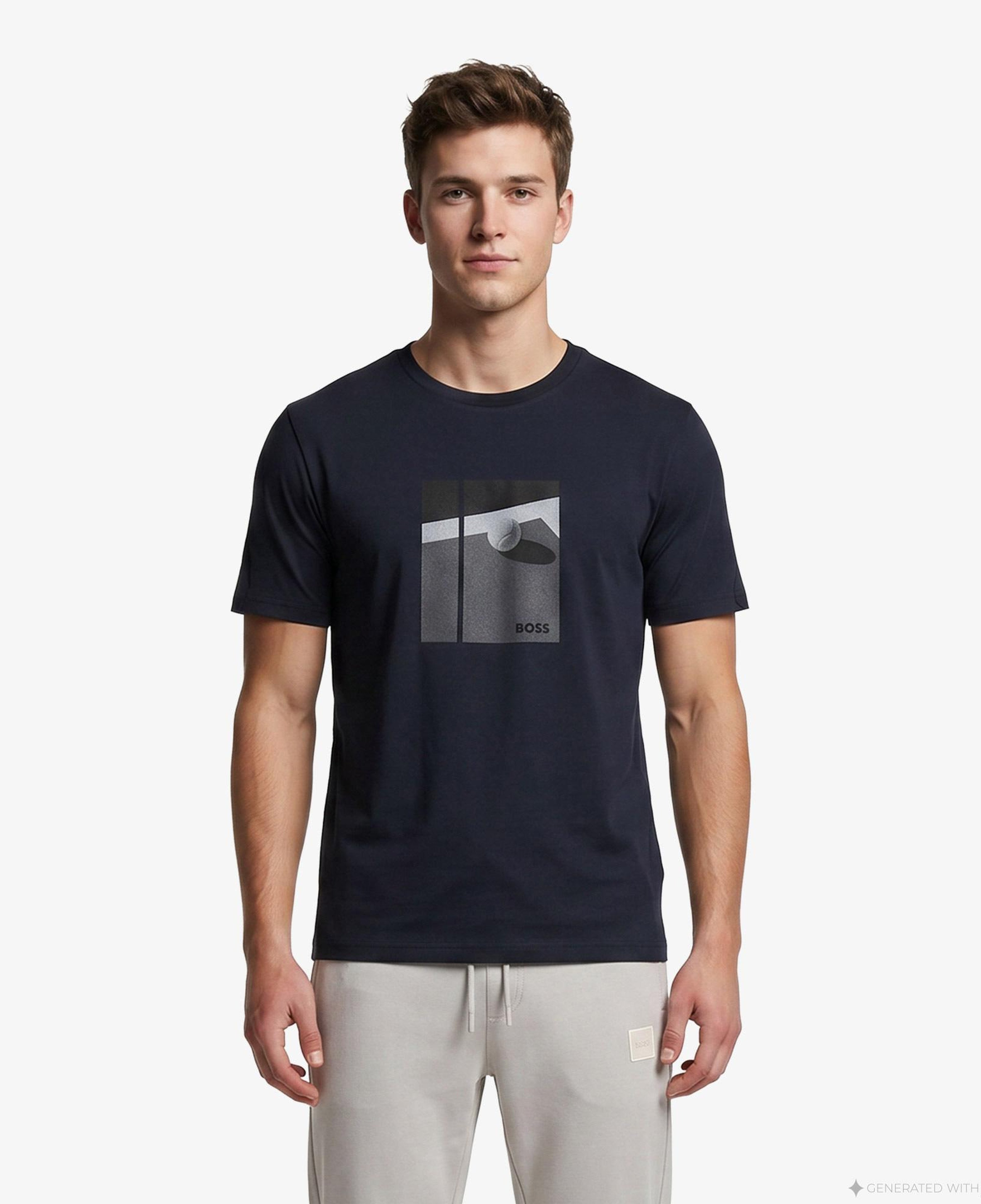 Boss Join Relaxed Erkek Lacivert T-Shirt
