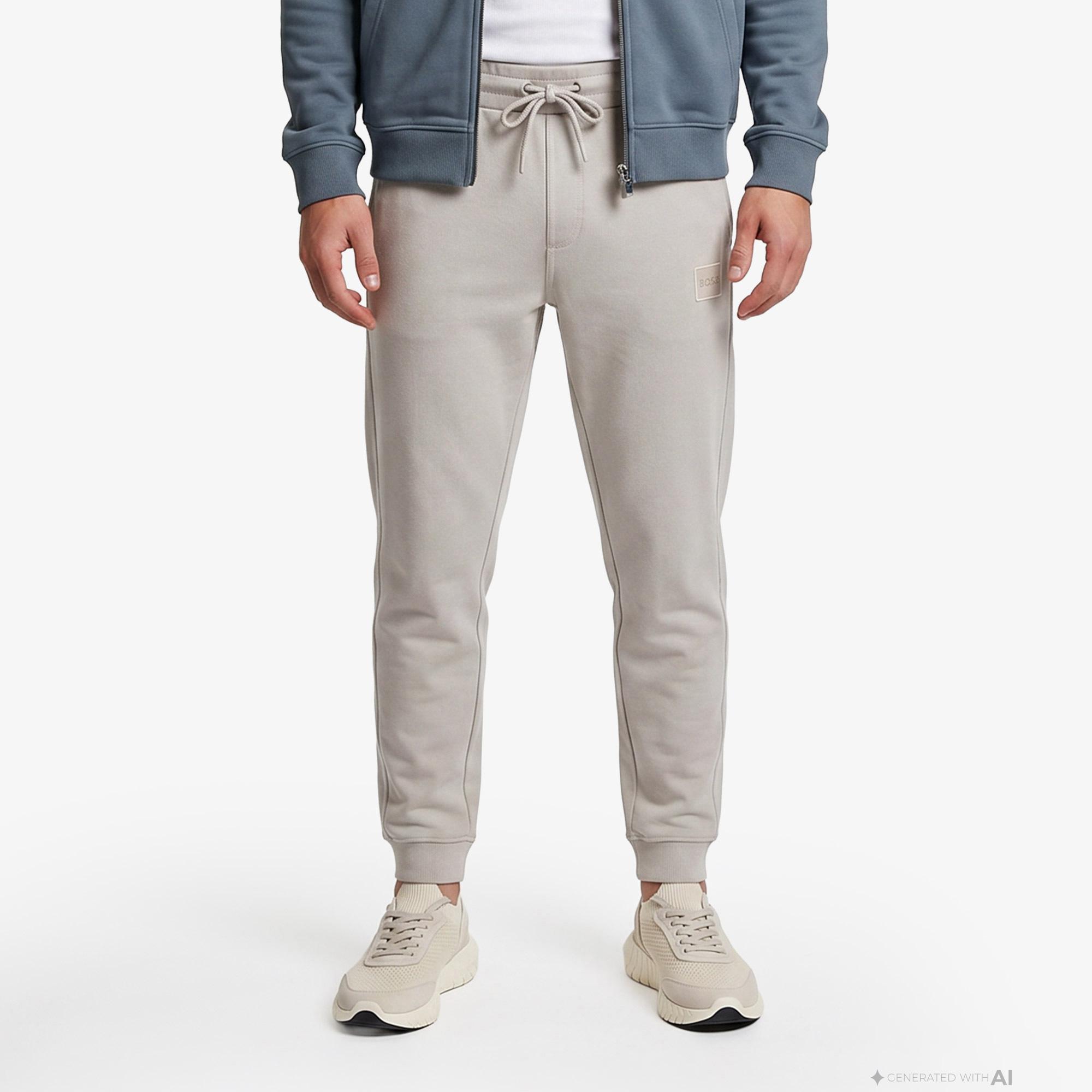 Boss Sestart Erkek Gri Sweatshirt