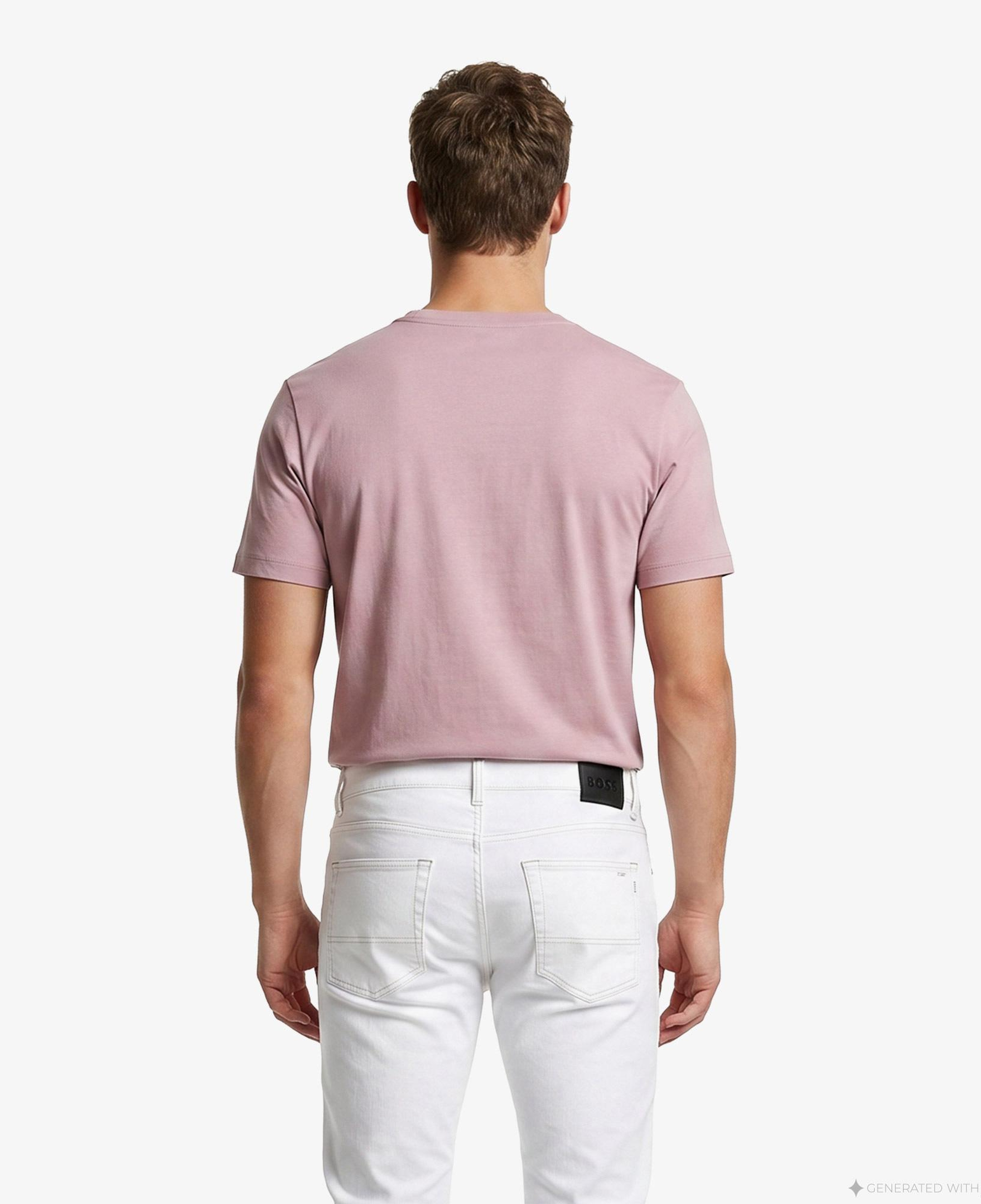 Boss Tales Erkek Mor T-Shirt