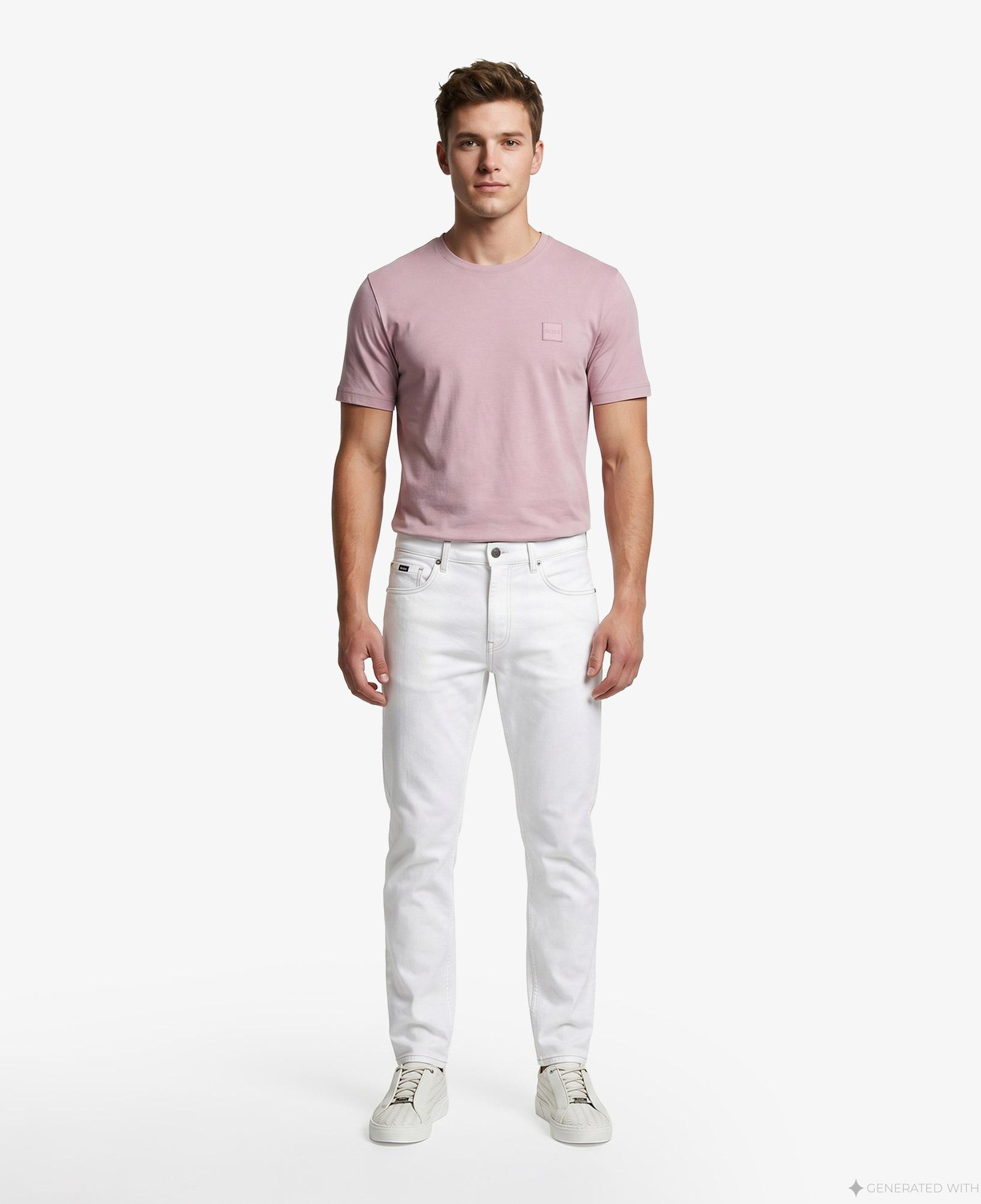 Boss Tales Erkek Mor T-Shirt