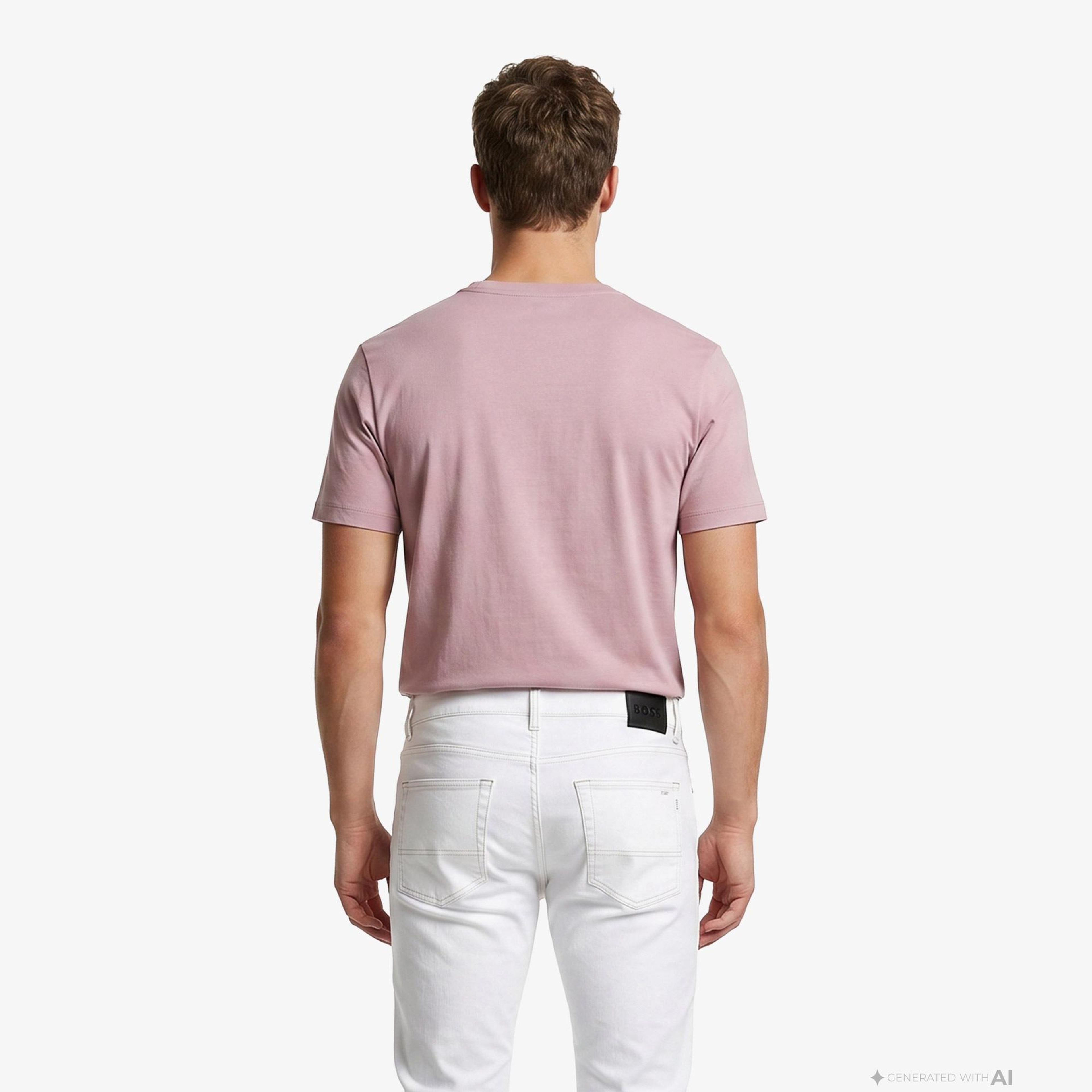 Boss Tales Erkek Mor T-Shirt