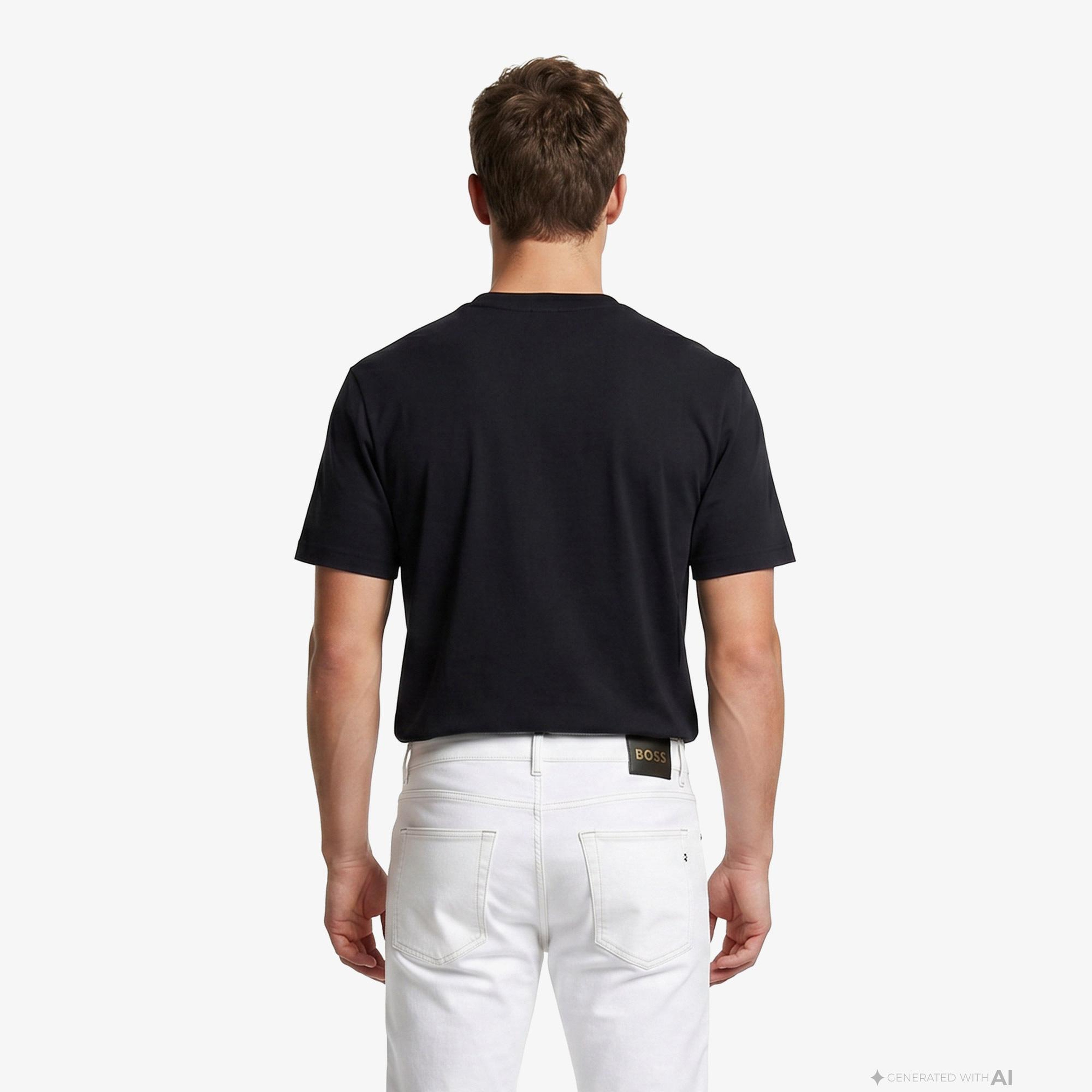 Boss Iconic Logo Erkek Lacivert T-Shirt