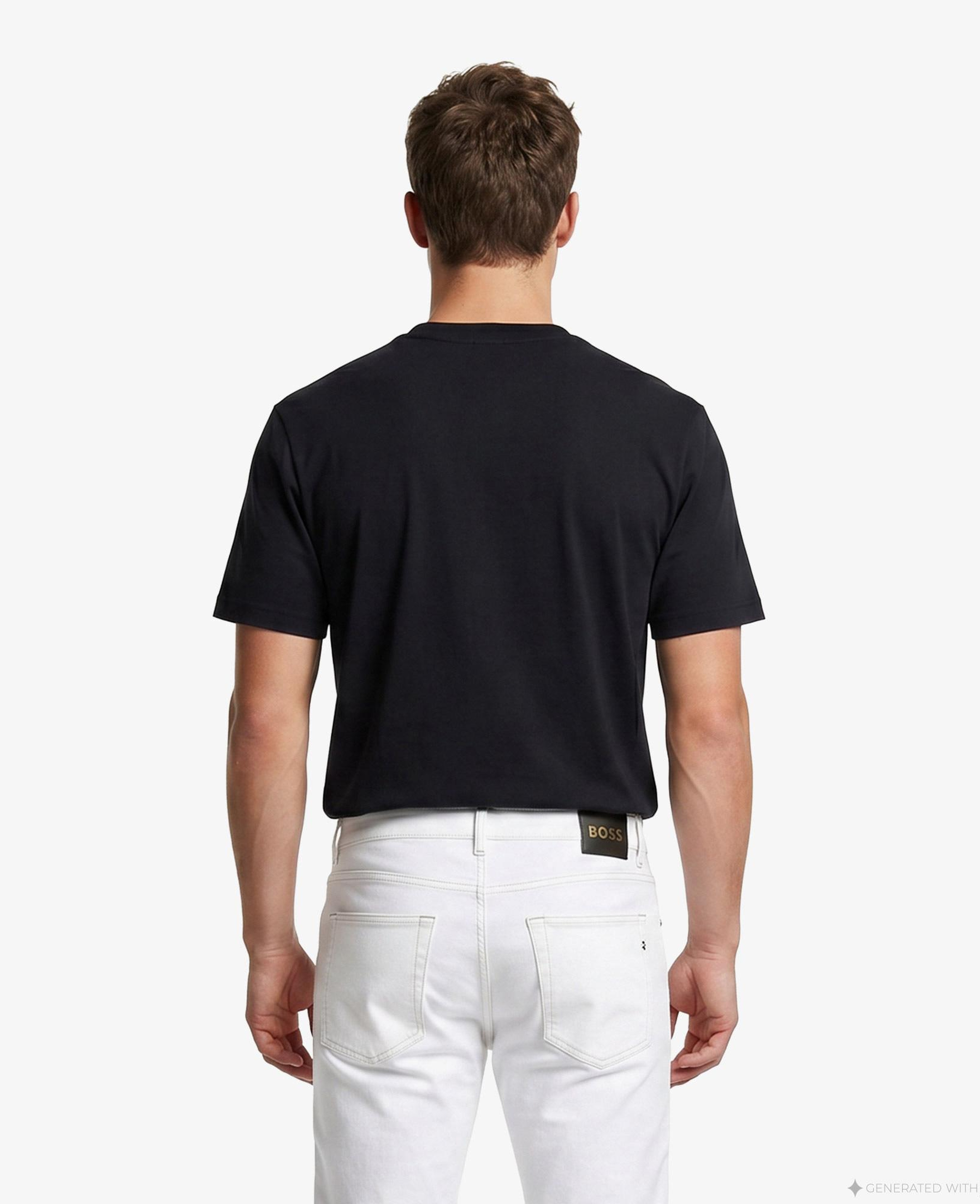 Boss Iconic Logo Erkek Lacivert T-Shirt