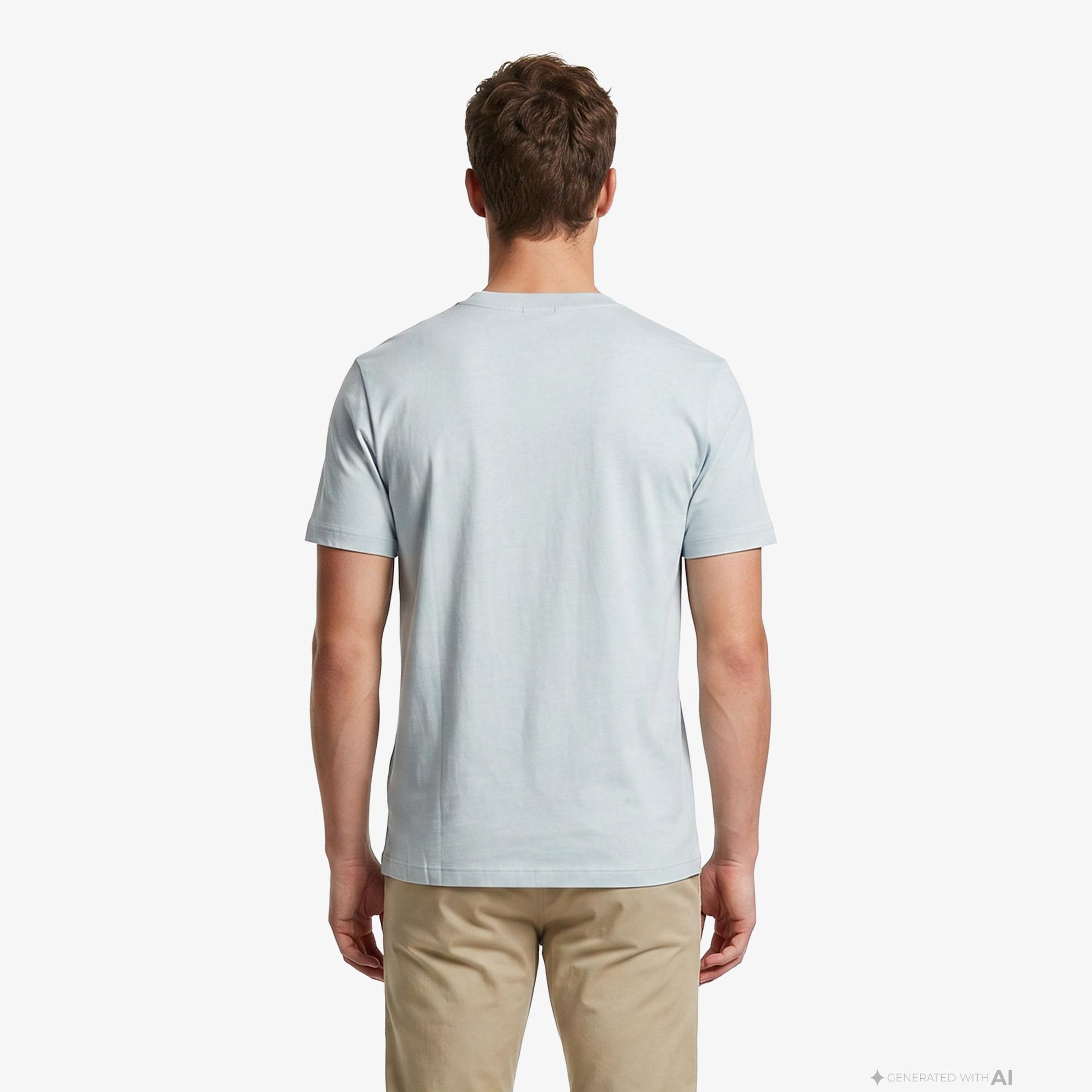 Boss Erkek Mavi T-Shirt