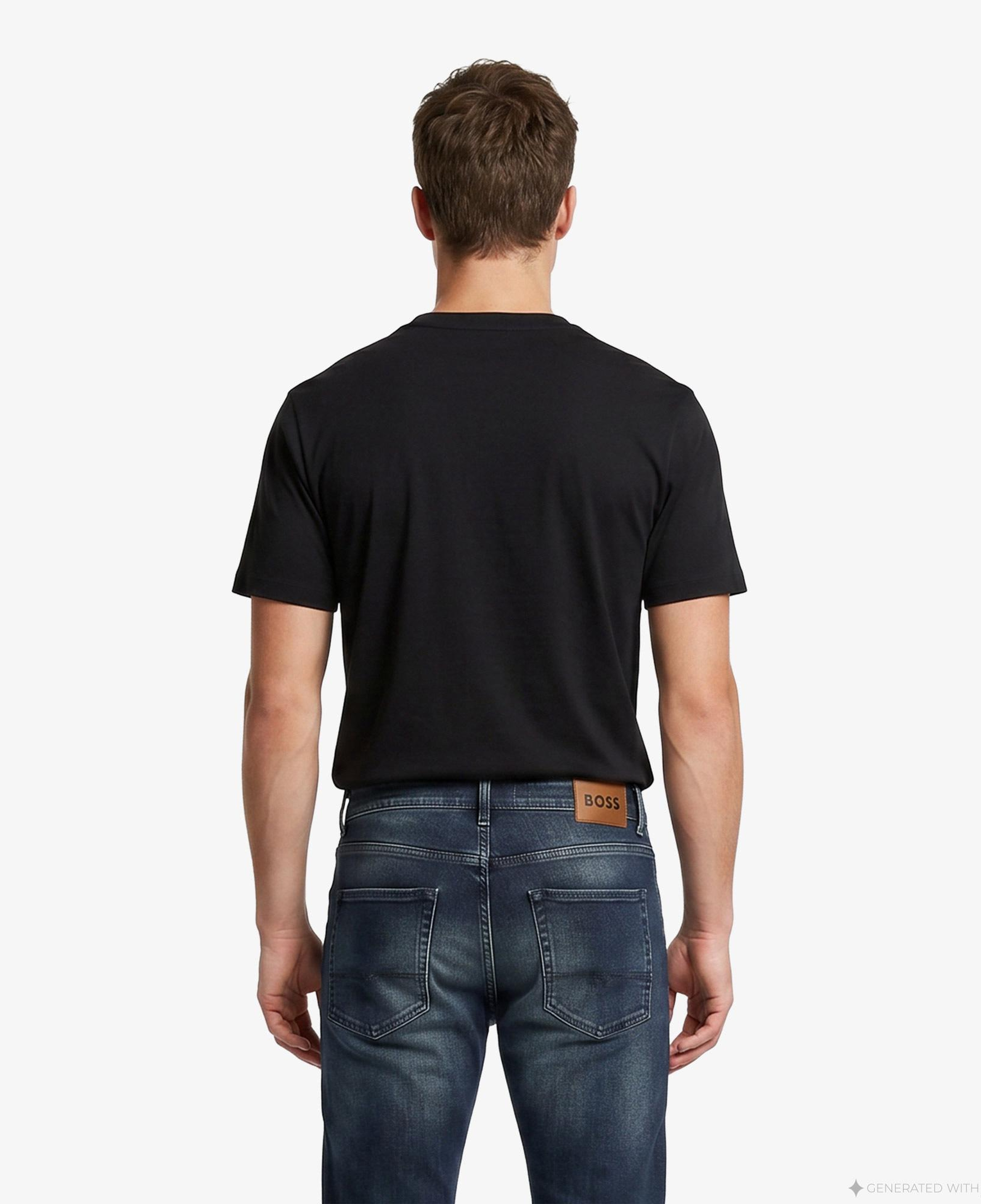 Boss Iconic Logo Erkek Siyah T-Shirt