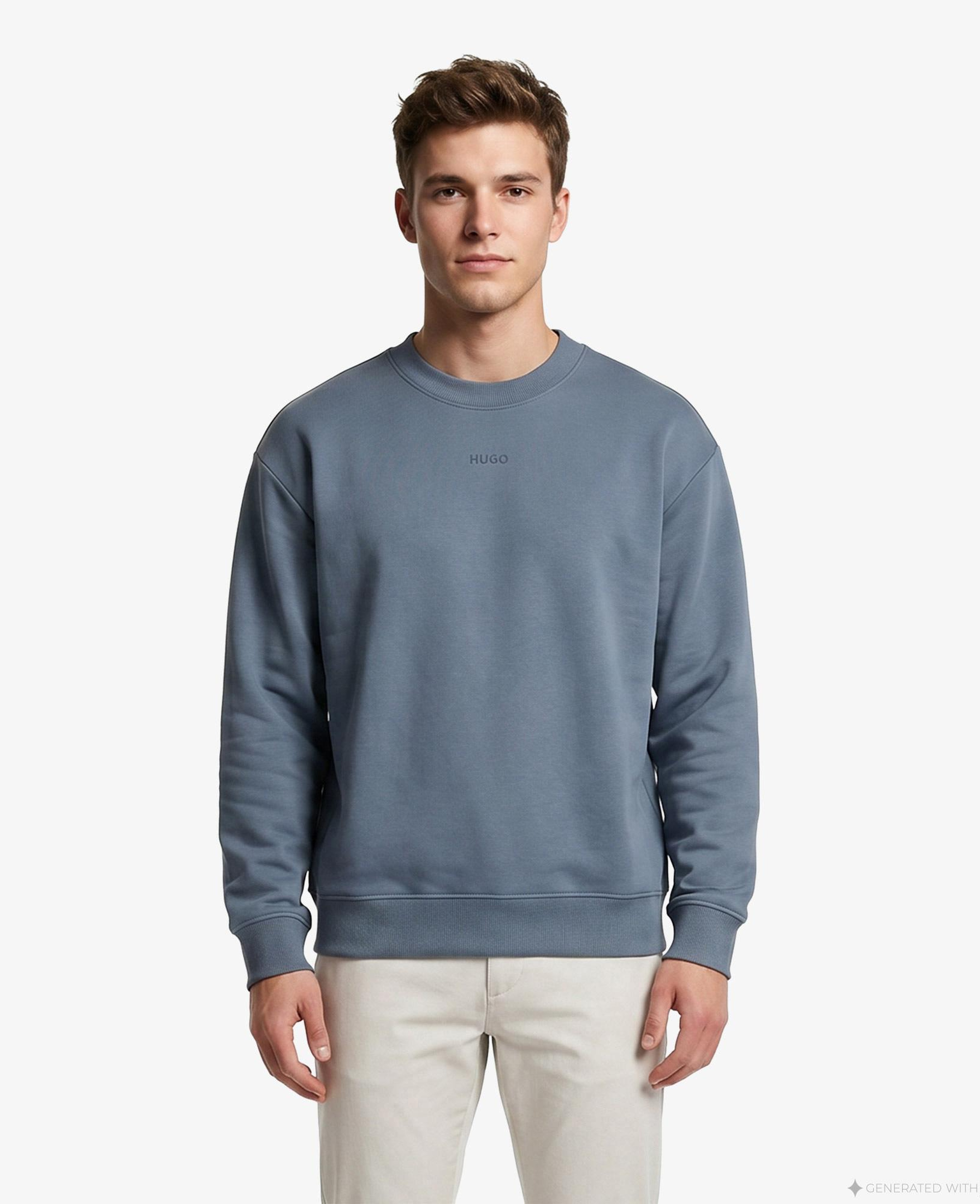 Hugo Dapo Erkek Mavi Sweatshirt