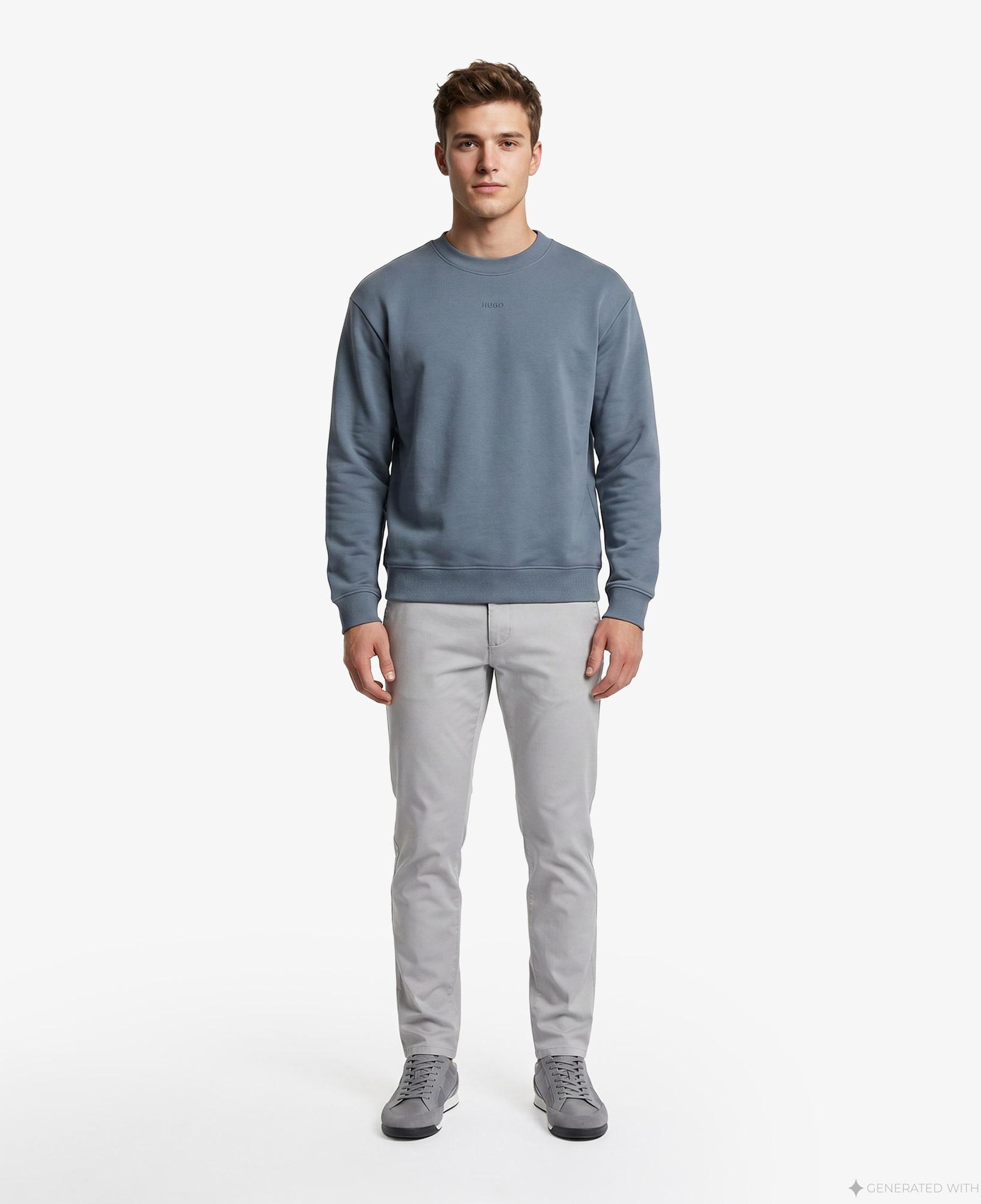 Hugo Dapo Erkek Mavi Sweatshirt