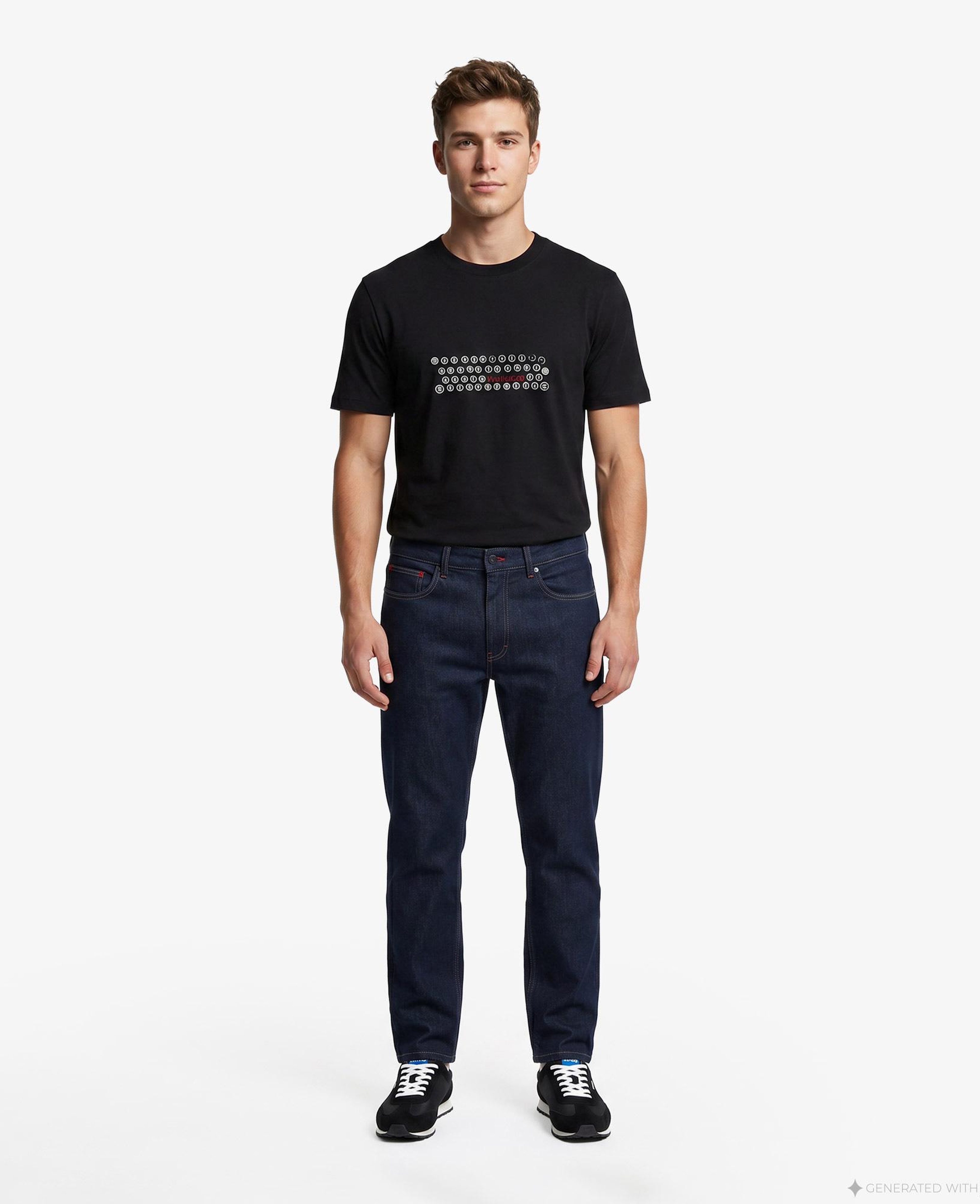 Hugo Deyss Erkek Siyah T-Shirt