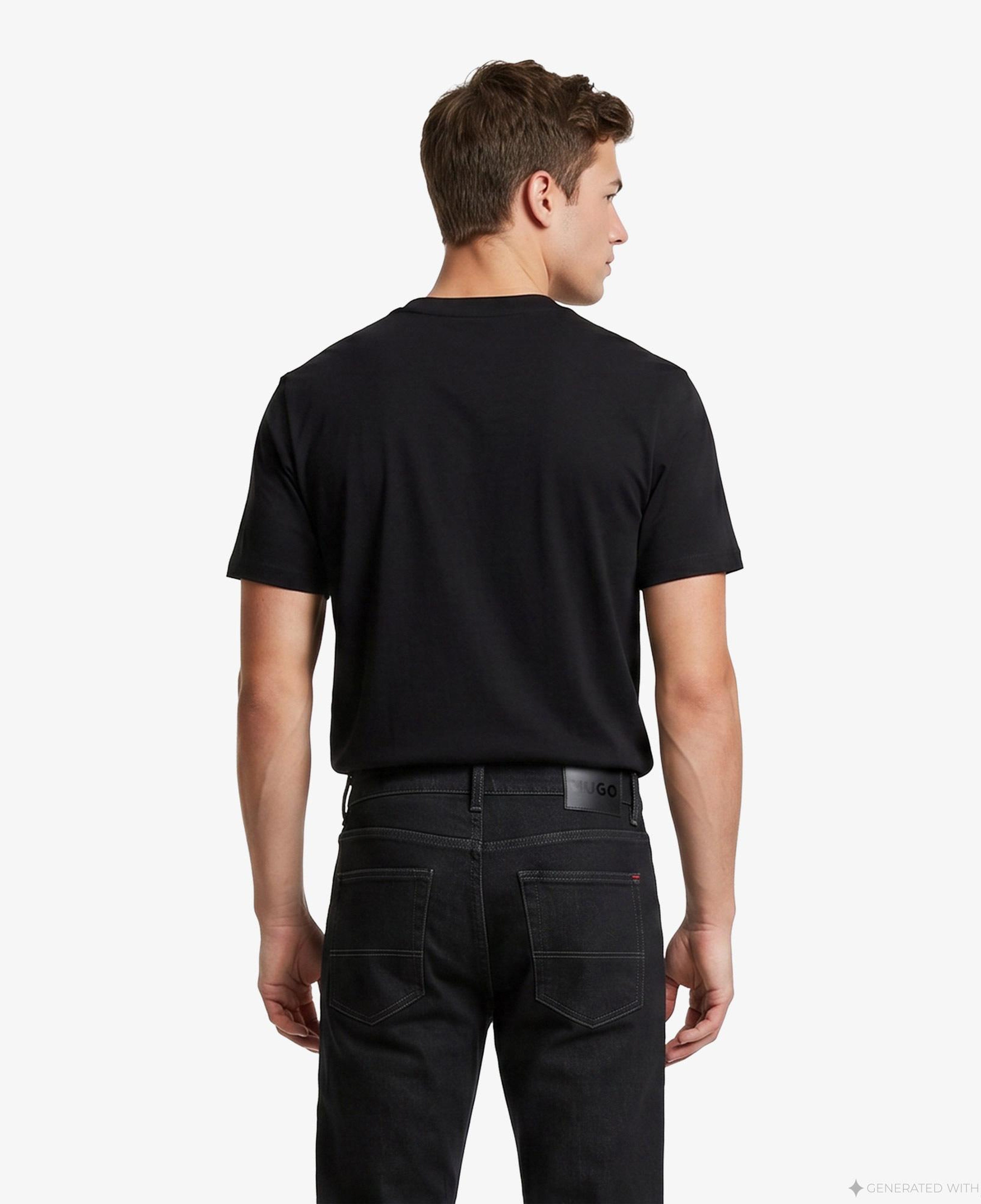 Hugo Deyss Erkek Siyah T-Shirt