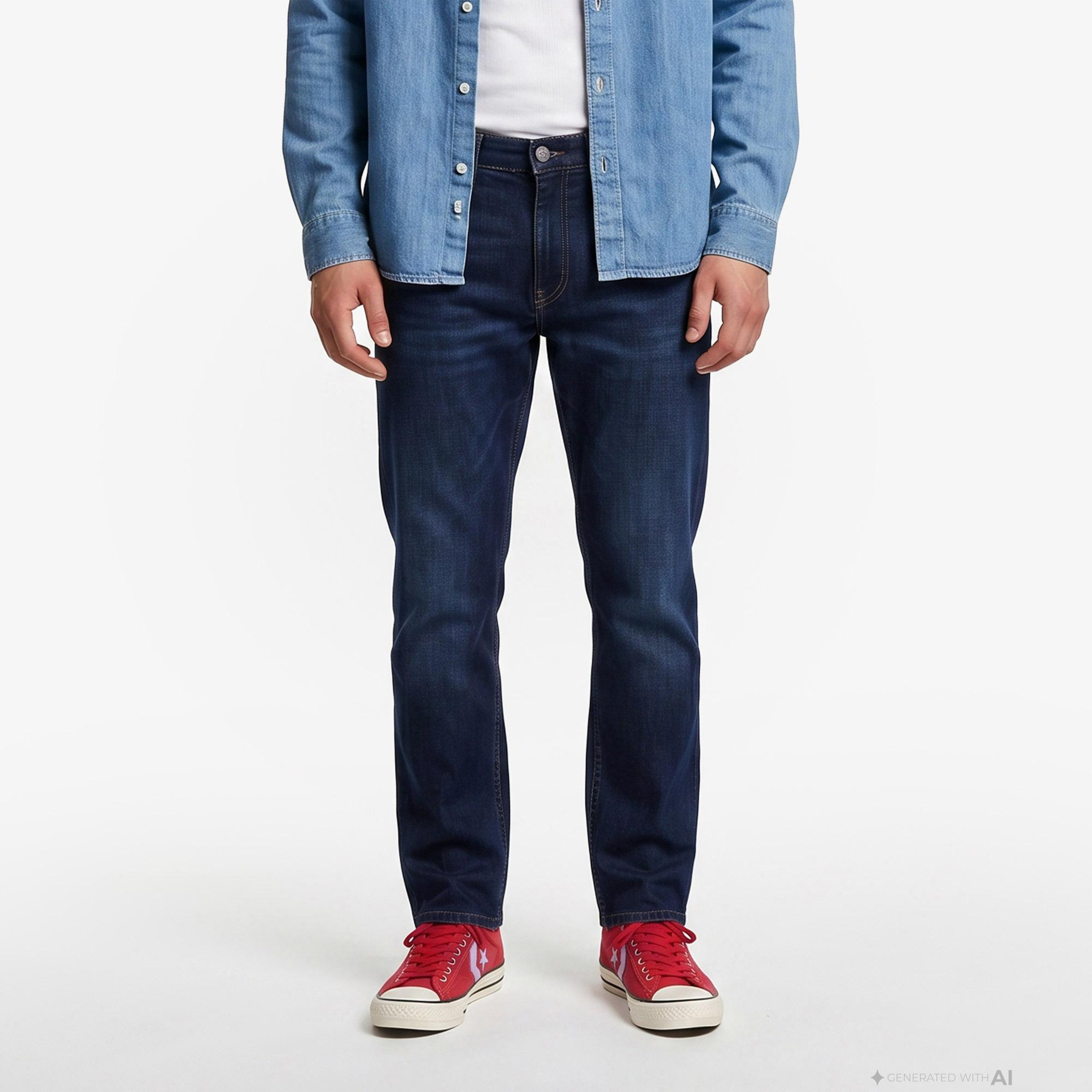 Levi's 502 Taper Free As A Bird Lacivert Erkek Jean