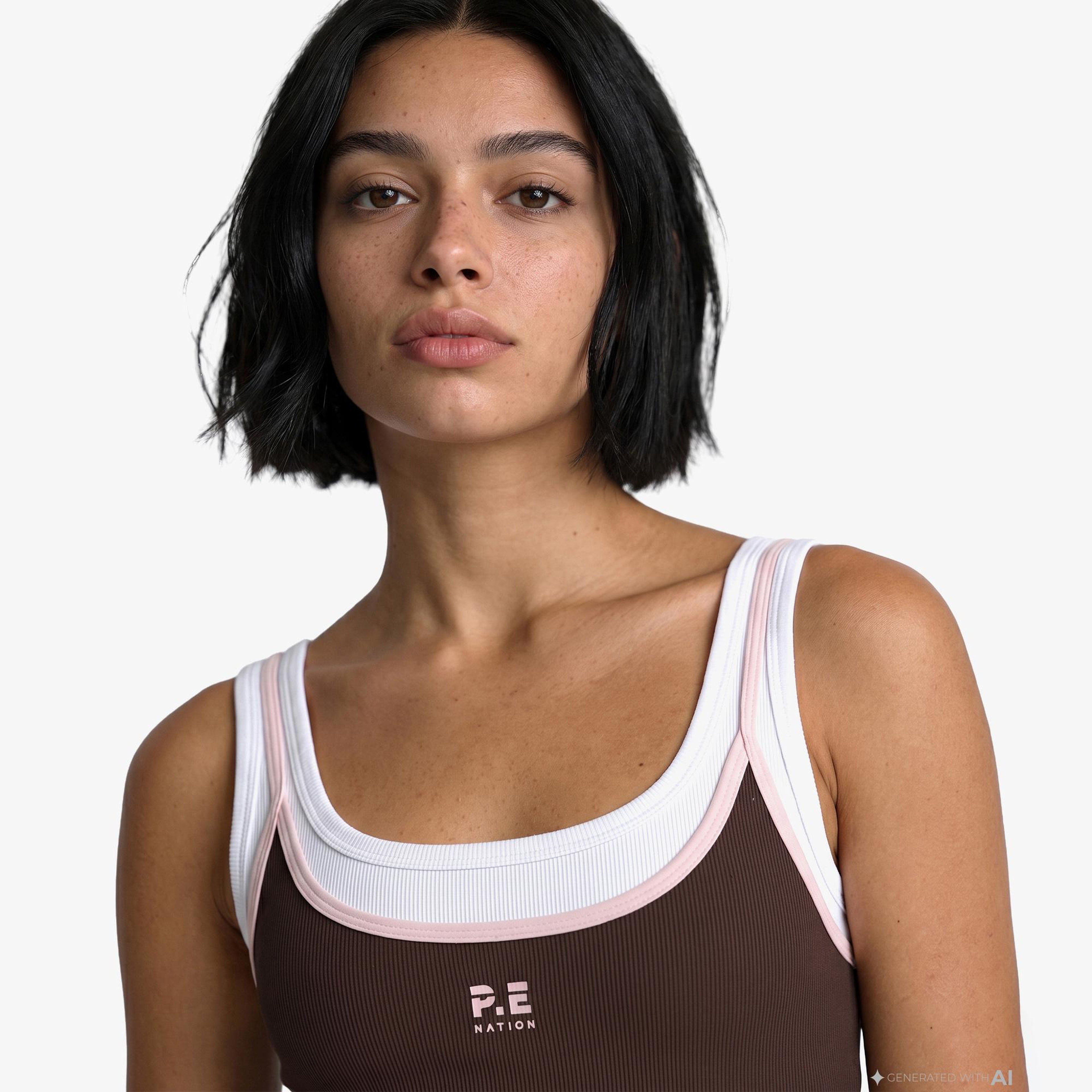 P.E Nation Forward Kadın Kahverengi T-Shirt