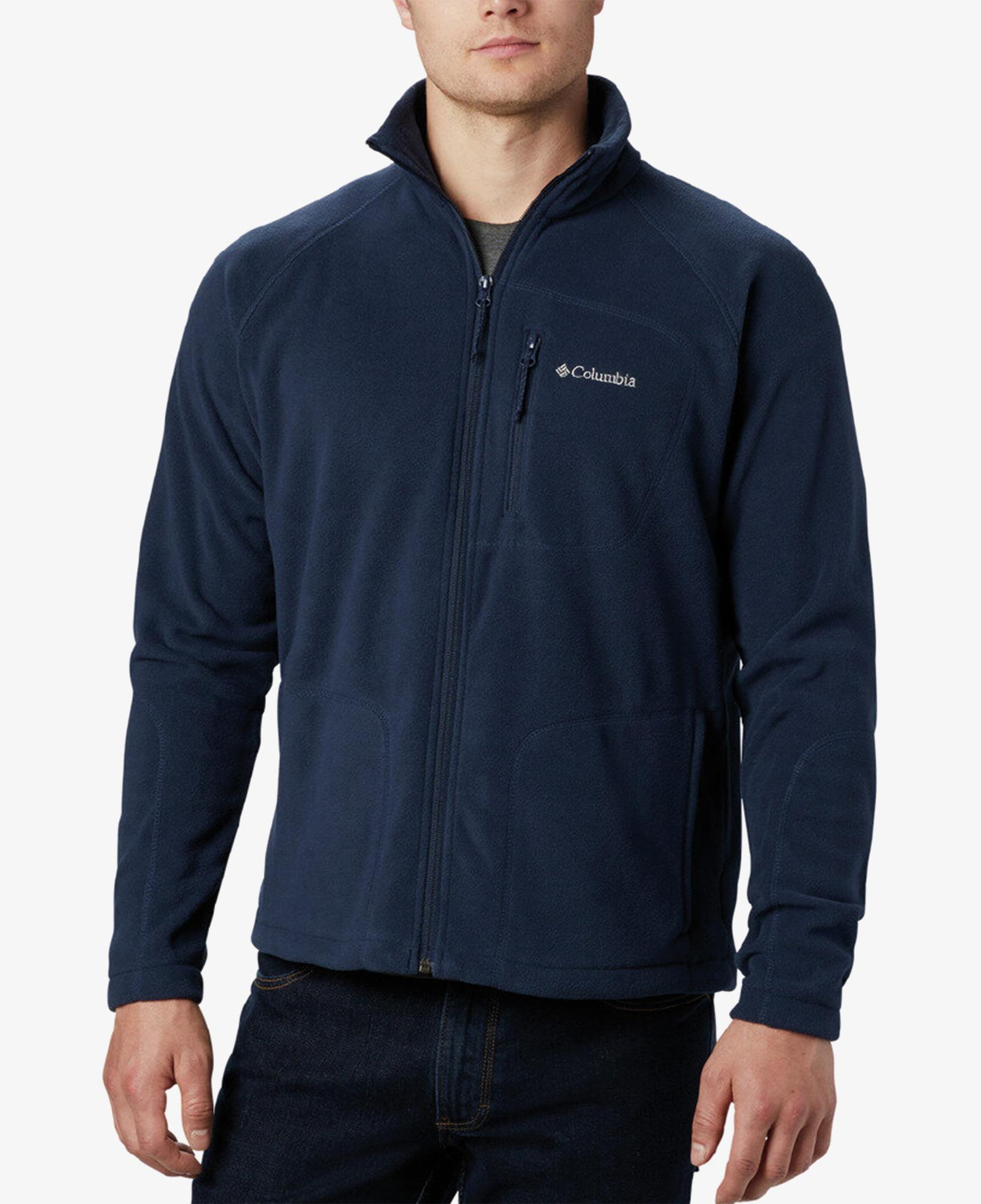 Columbia Fast Trek II Erkek Mavi Fermuarlı Polar Mont