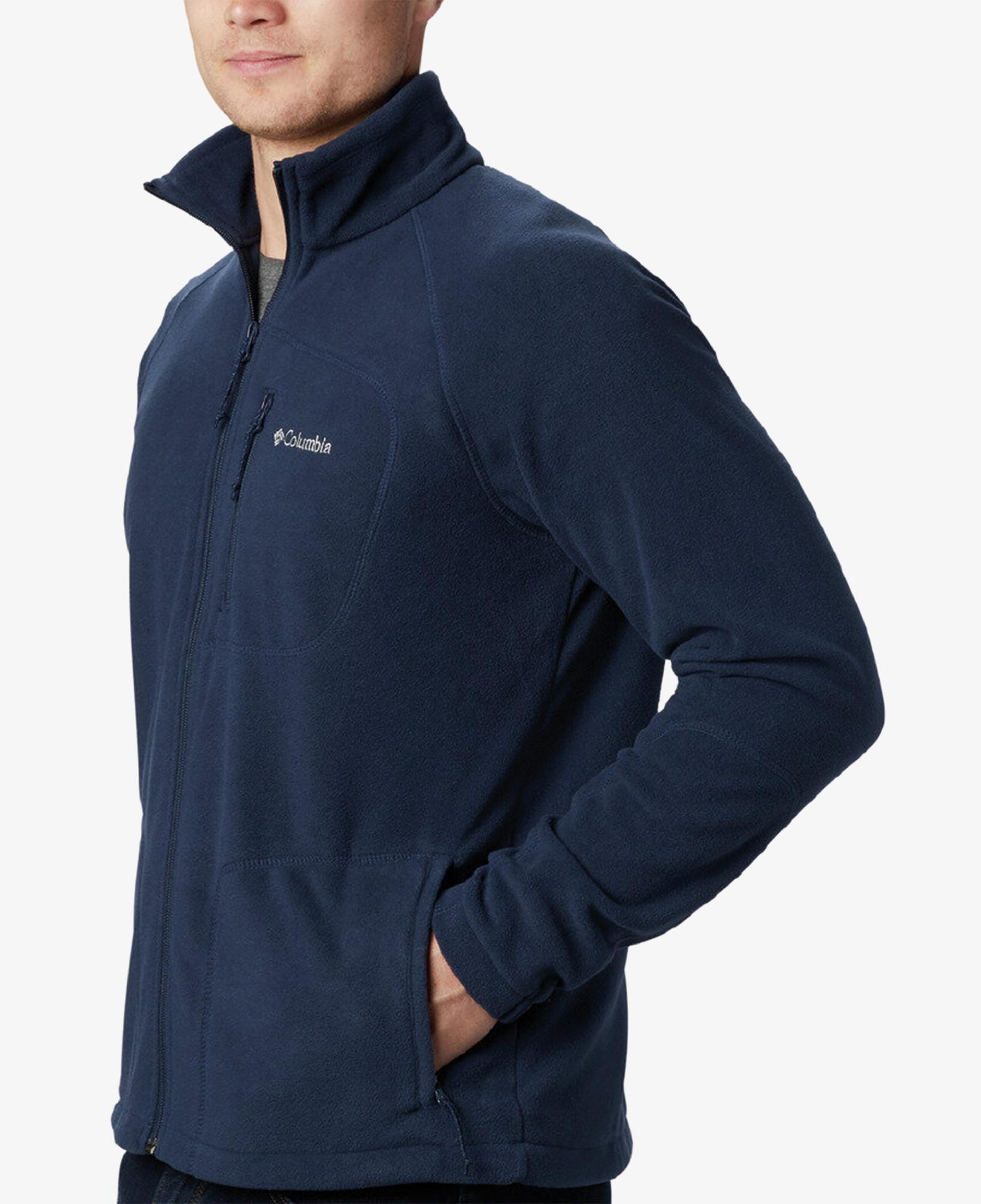 Columbia Fast Trek II Erkek Mavi Fermuarlı Polar Mont