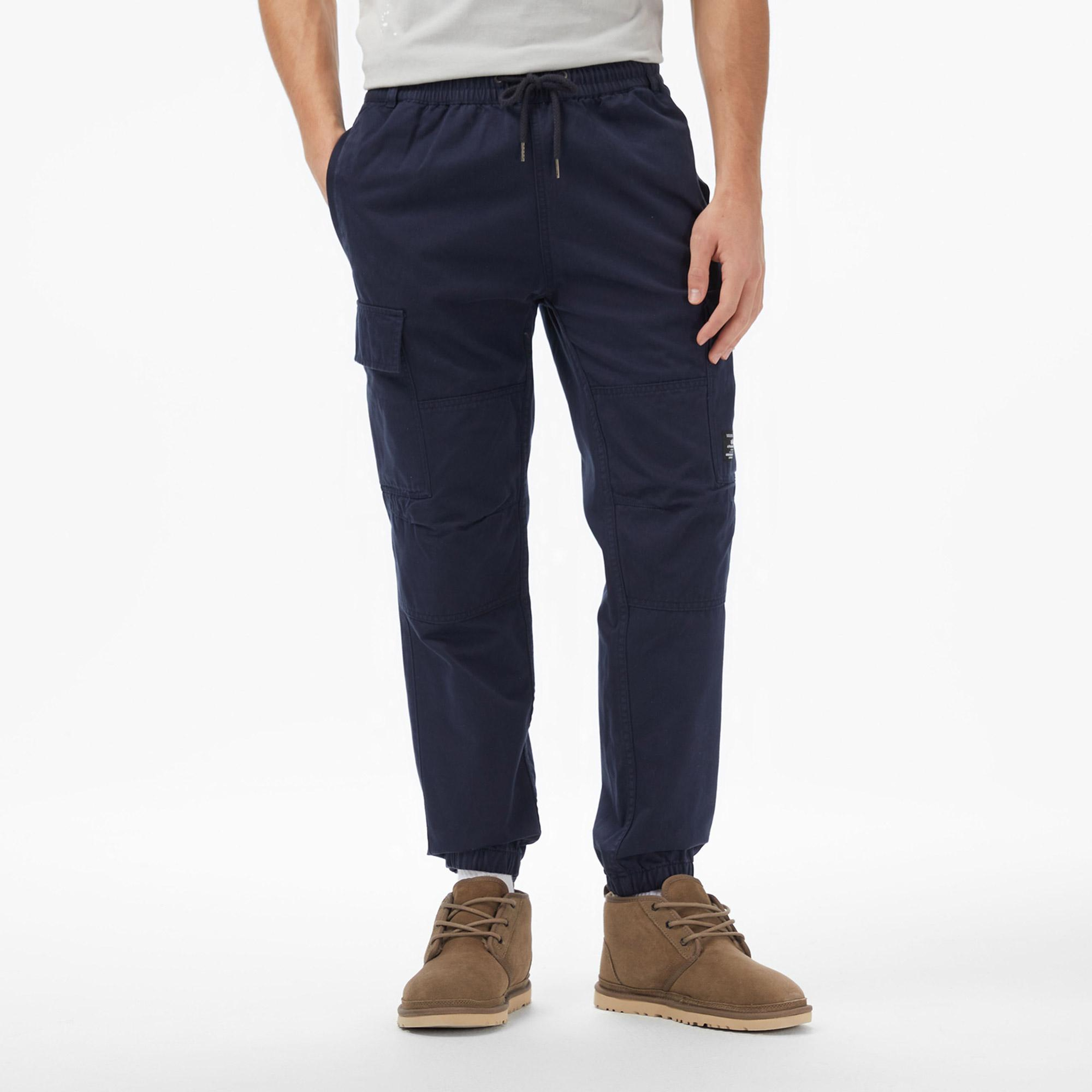 Alpha Industries Cotton Jogger Erkek Mavi Pantolon