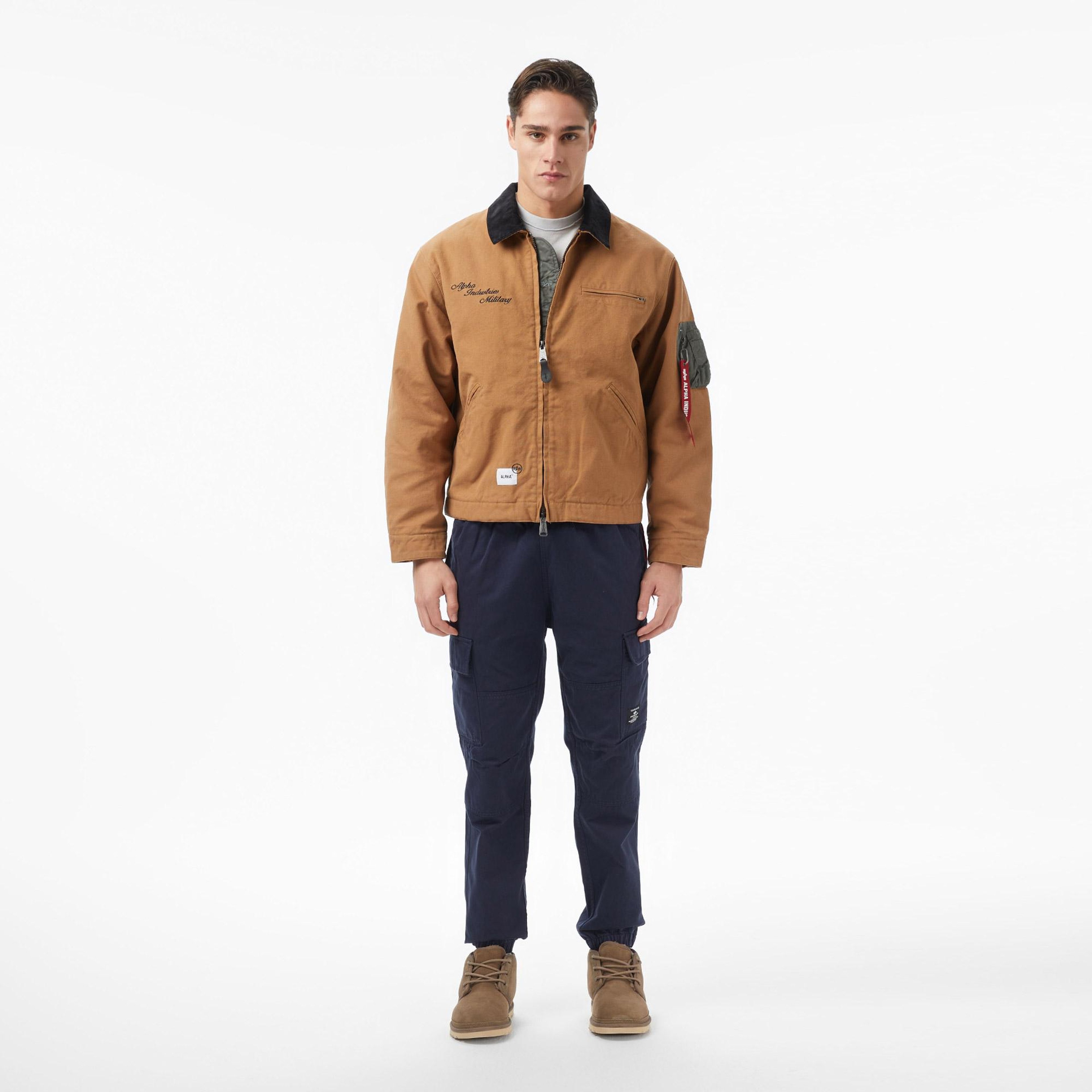 Alpha Industries Cotton Jogger Erkek Mavi Pantolon