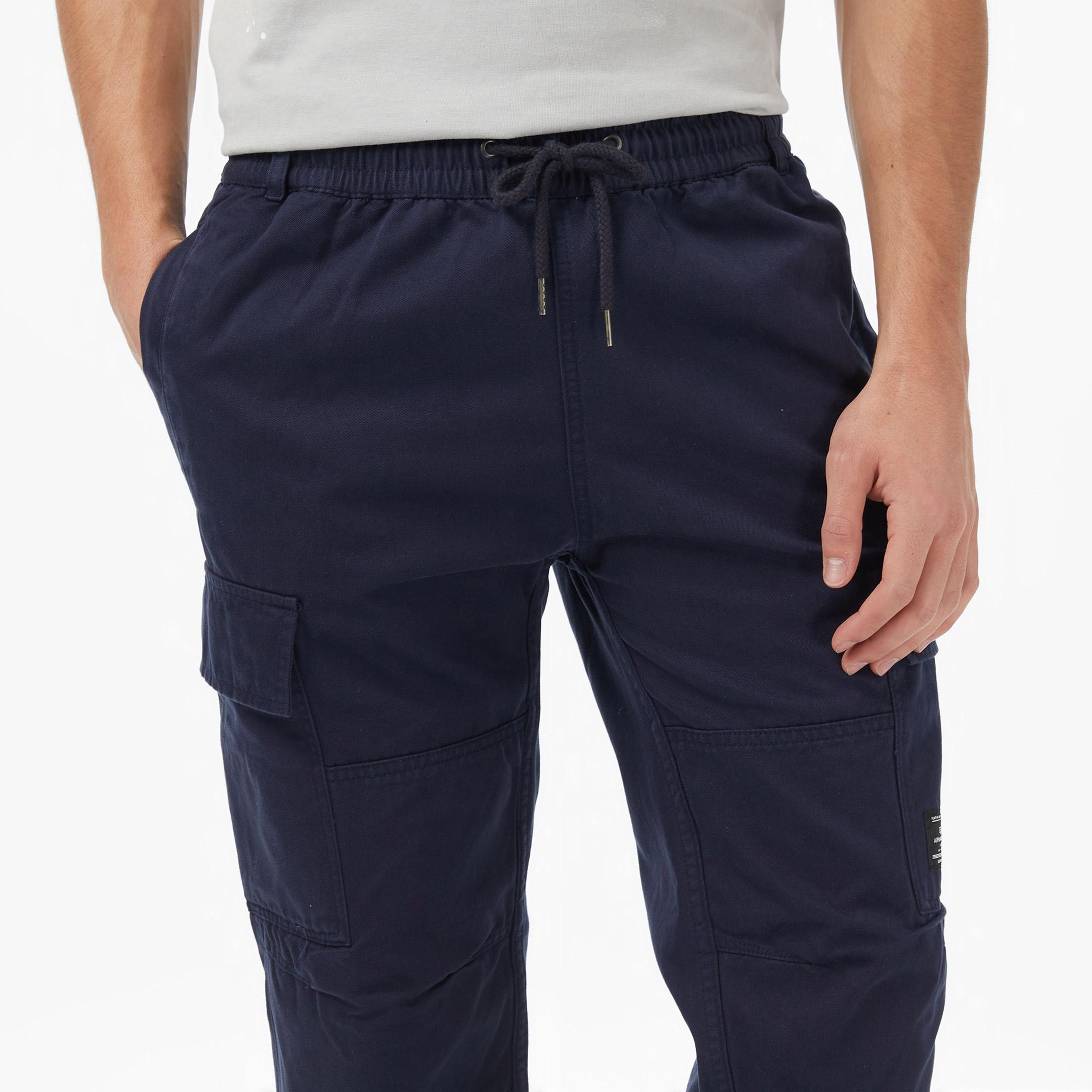 Alpha Industries Cotton Jogger Erkek Mavi Pantolon