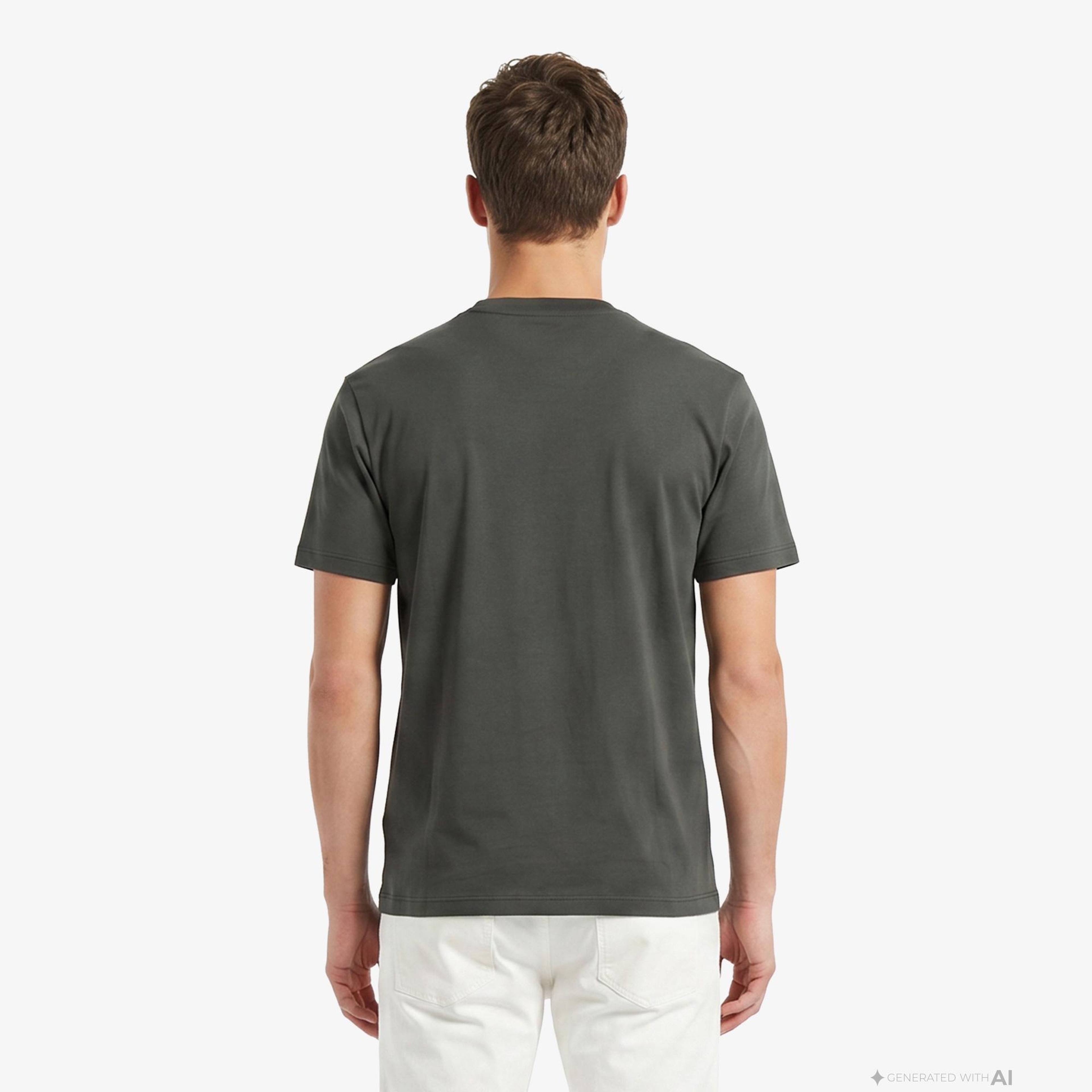 Armani Exchange Erkek Gri T-Shirt