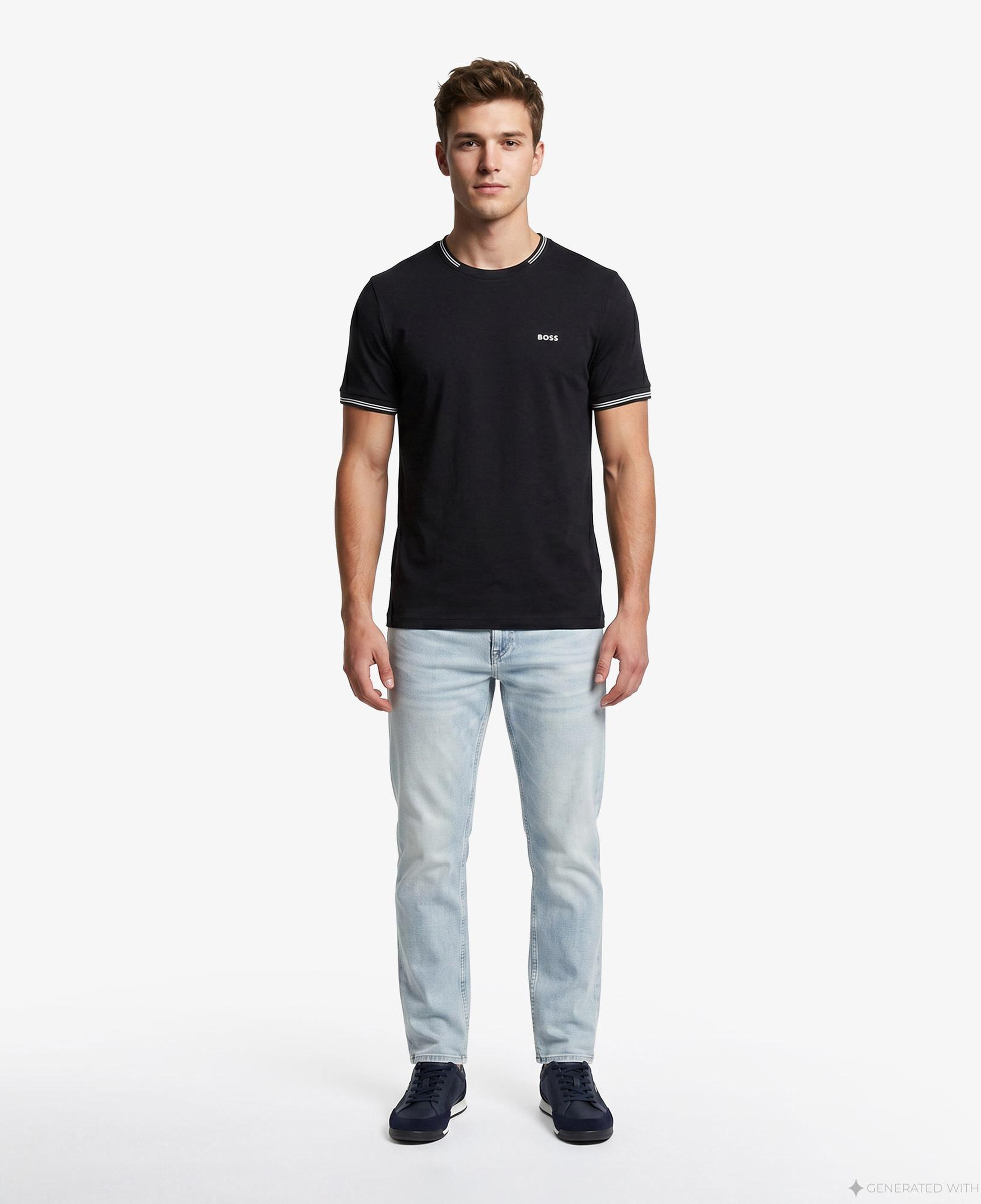 Boss Taul Erkek Lacivert T-Shirt