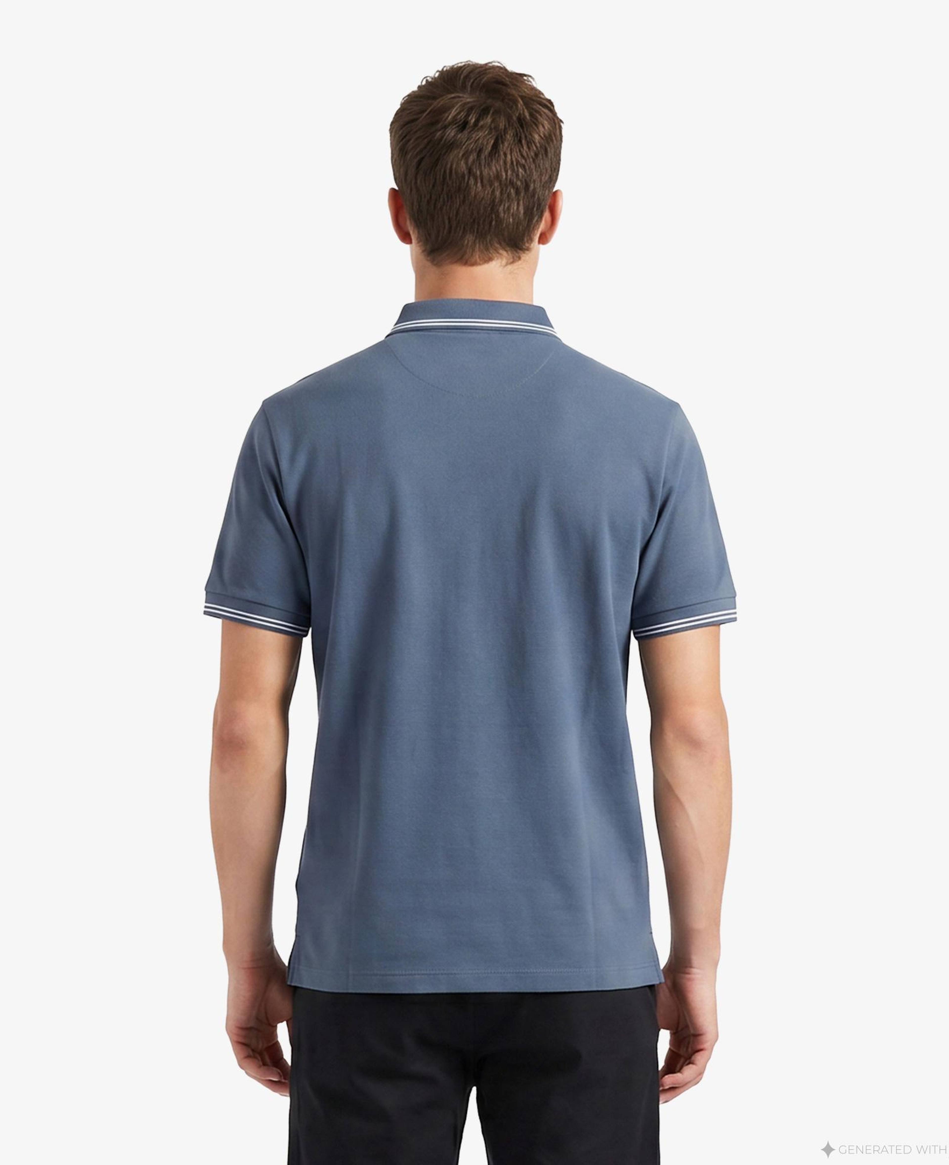 Armani Exchange Erkek Mavi Polo