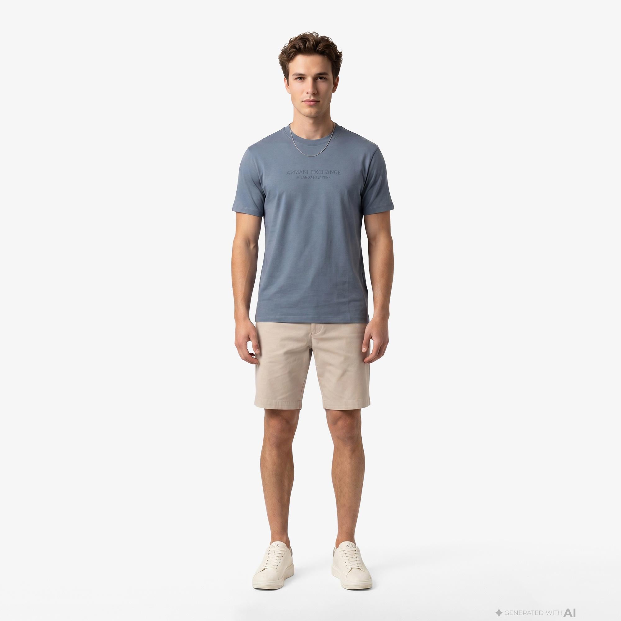 Armani Exchange Erkek Bej Şort
