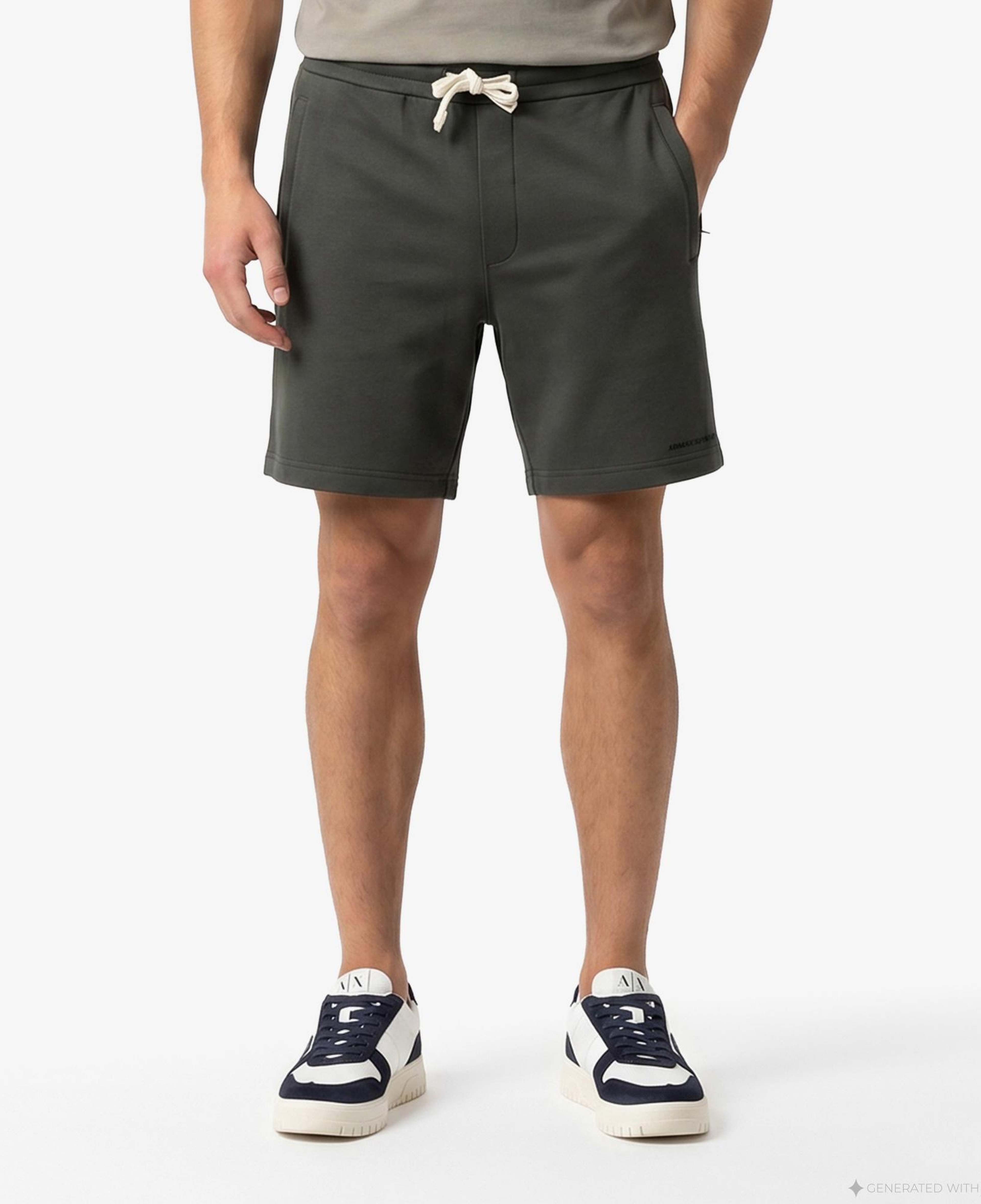 Armani Exchange Erkek Gri Şort