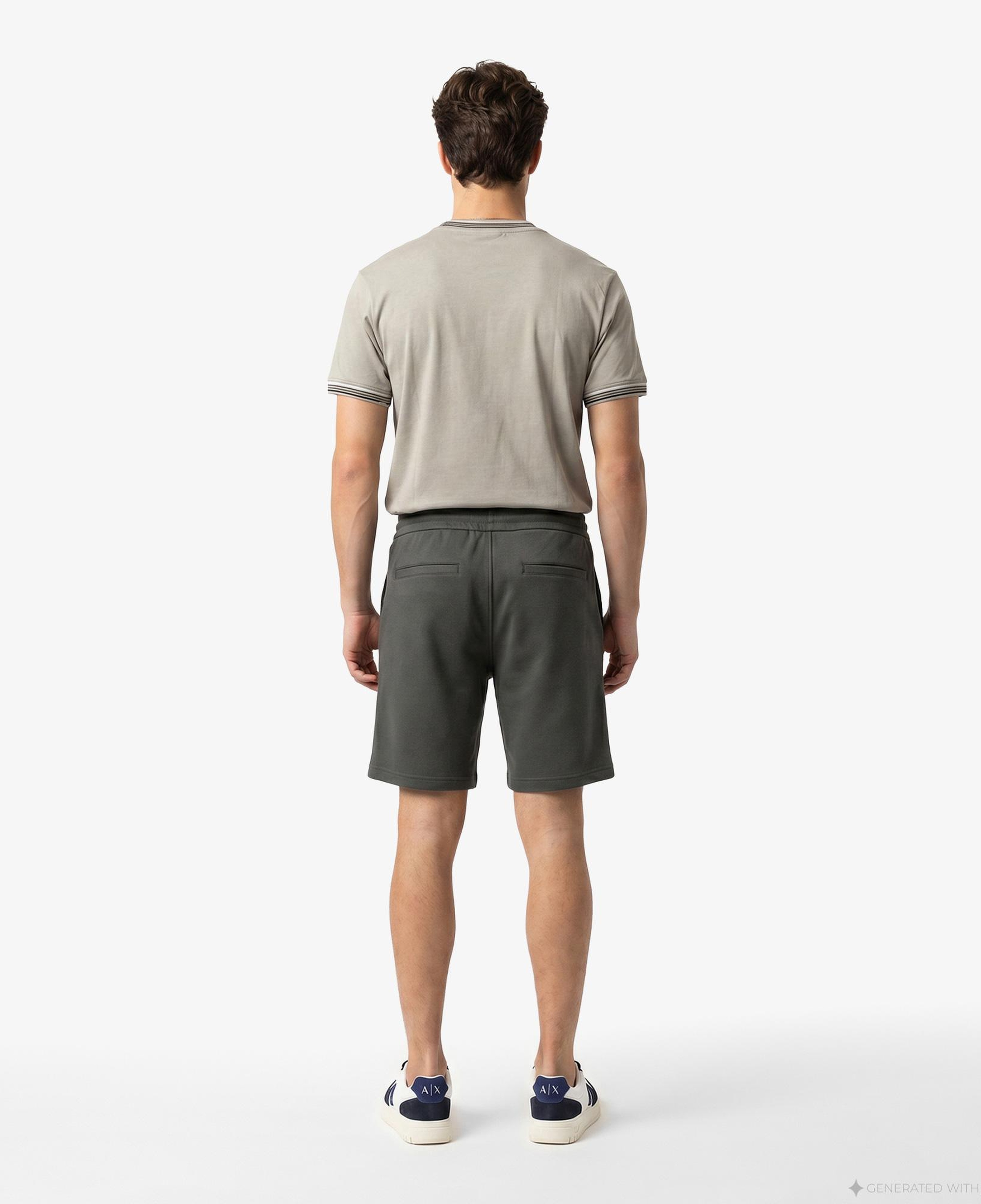 Armani Exchange Erkek Gri Şort