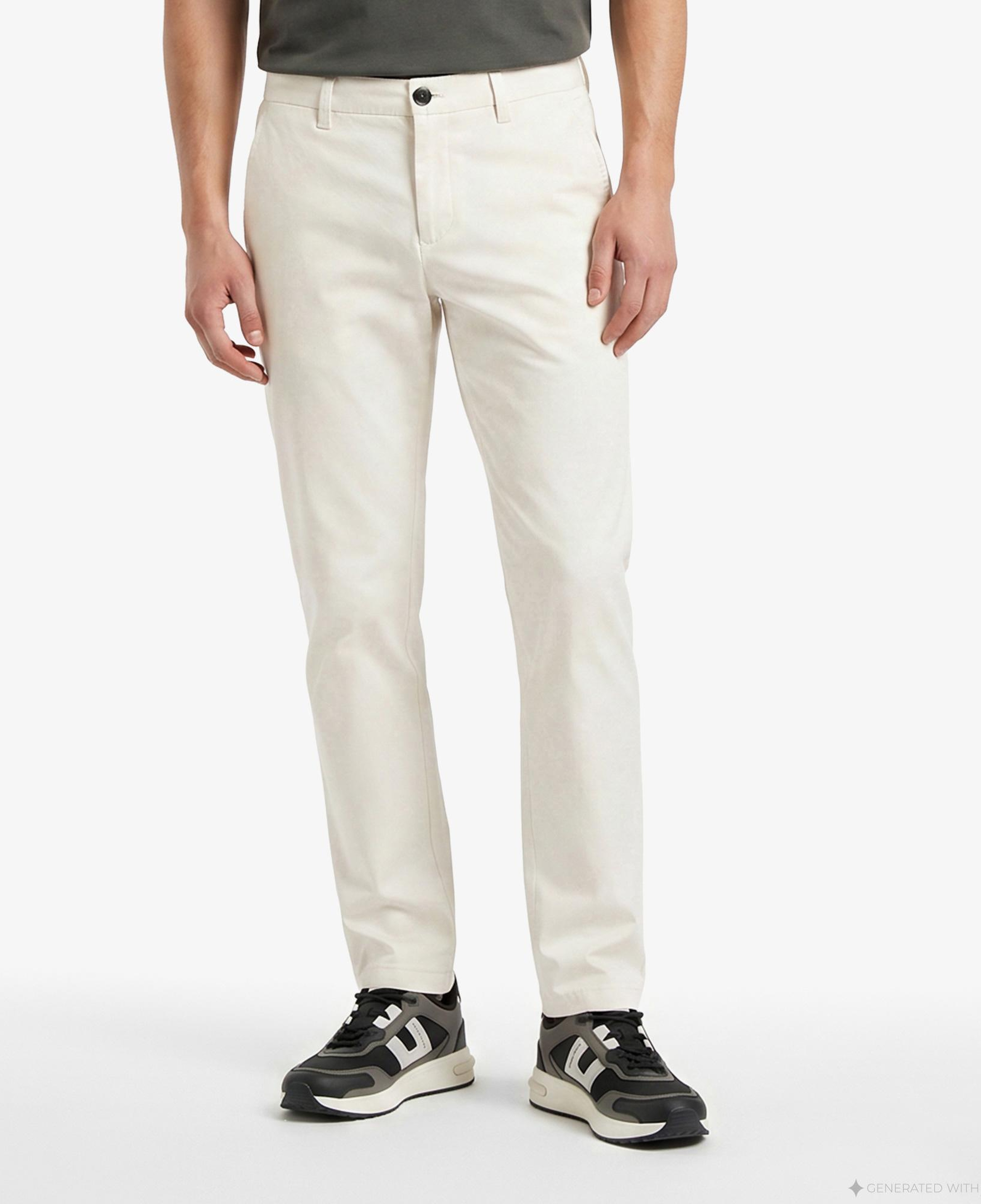 Armani Exchange Erkek Krem Pantolon