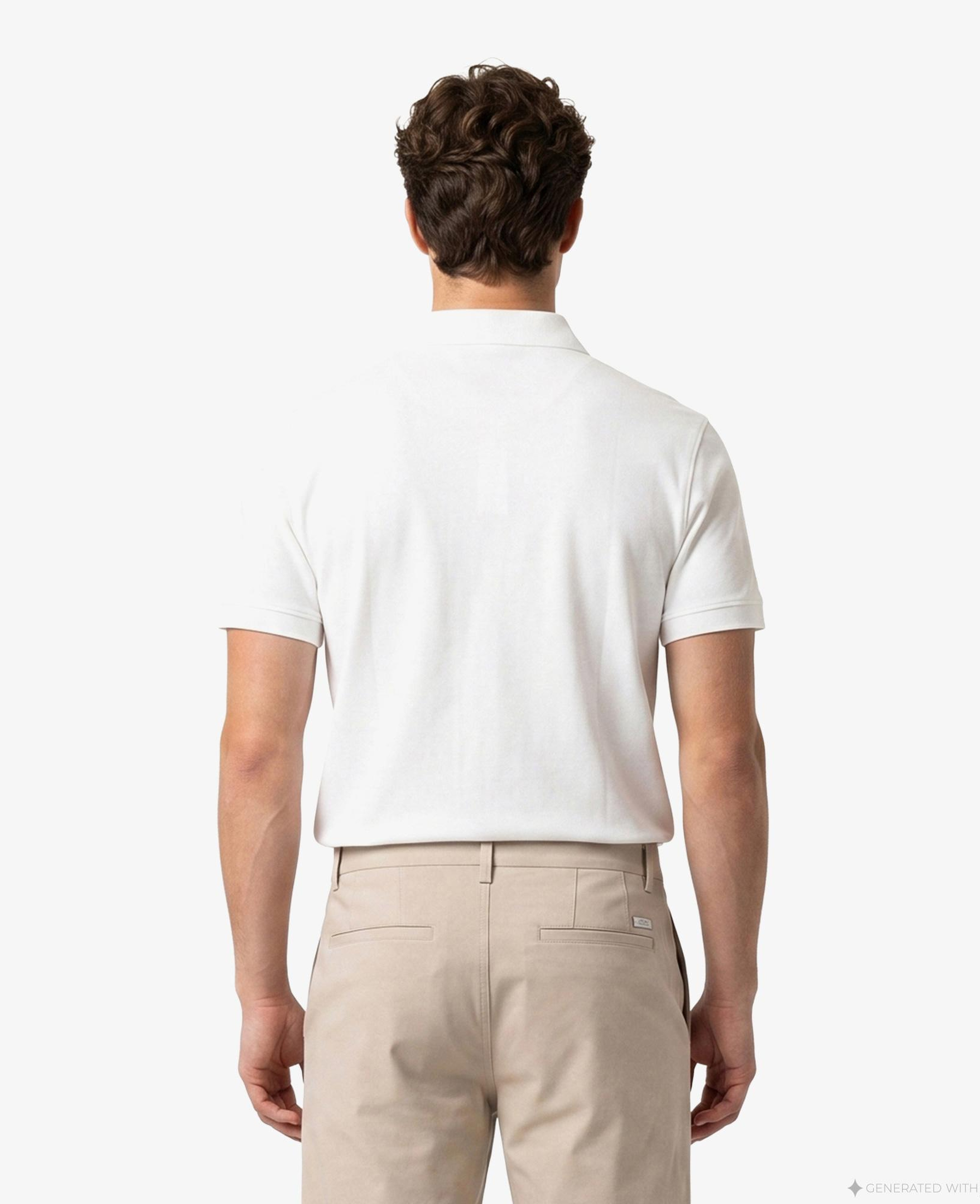 Armani Exchange Erkek Beyaz Polo