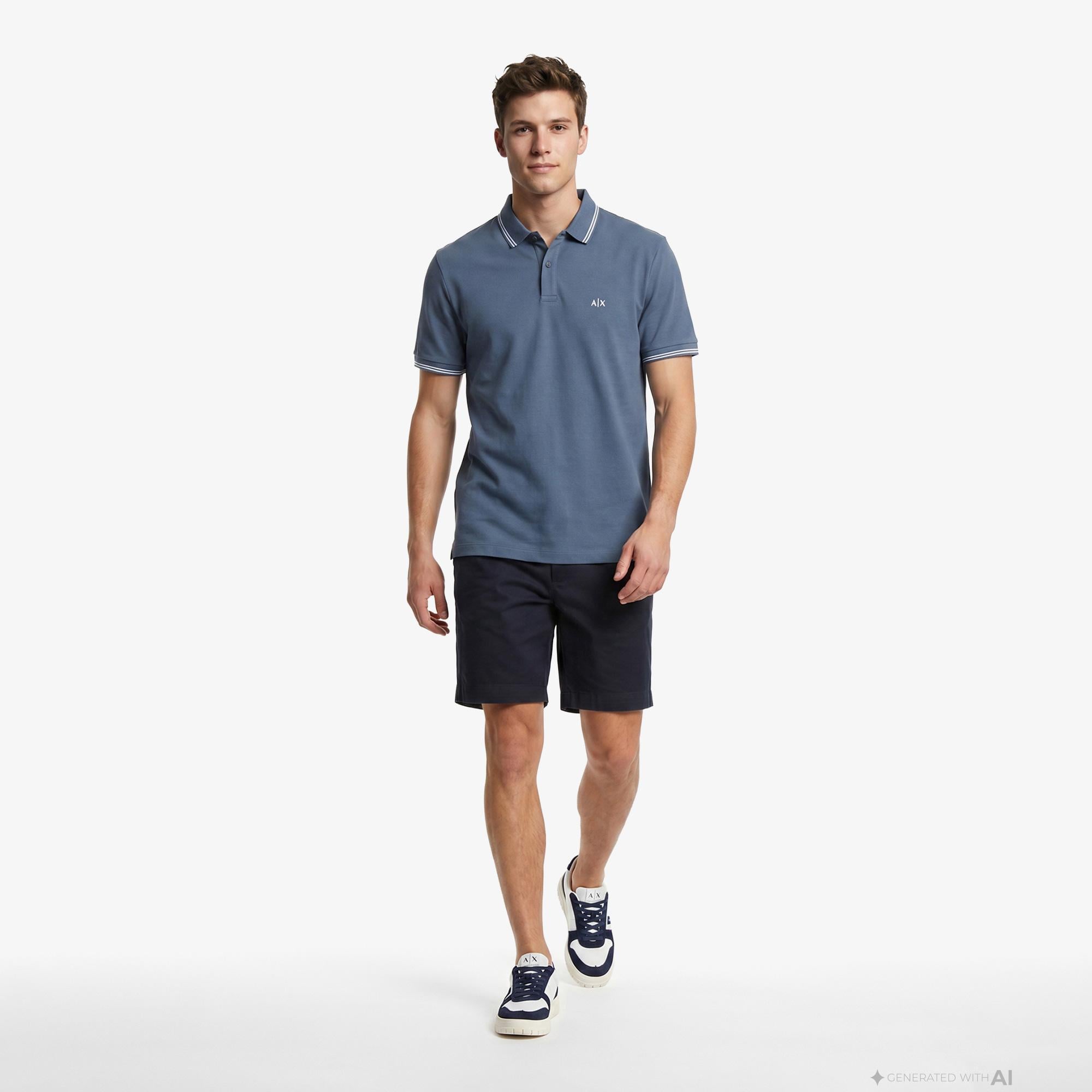 Armani Exchange Erkek Lacivert Şort