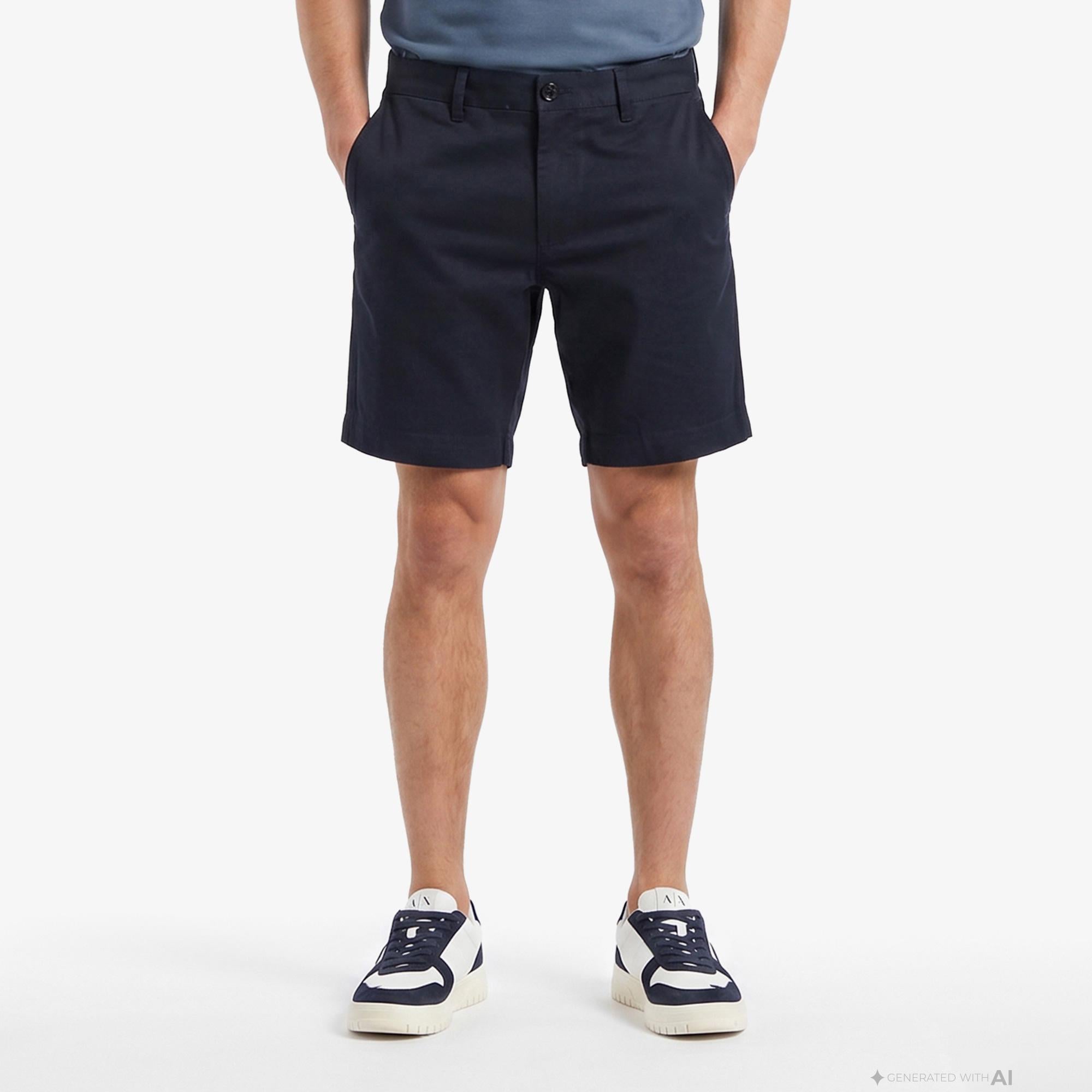 Armani Exchange Erkek Lacivert Şort