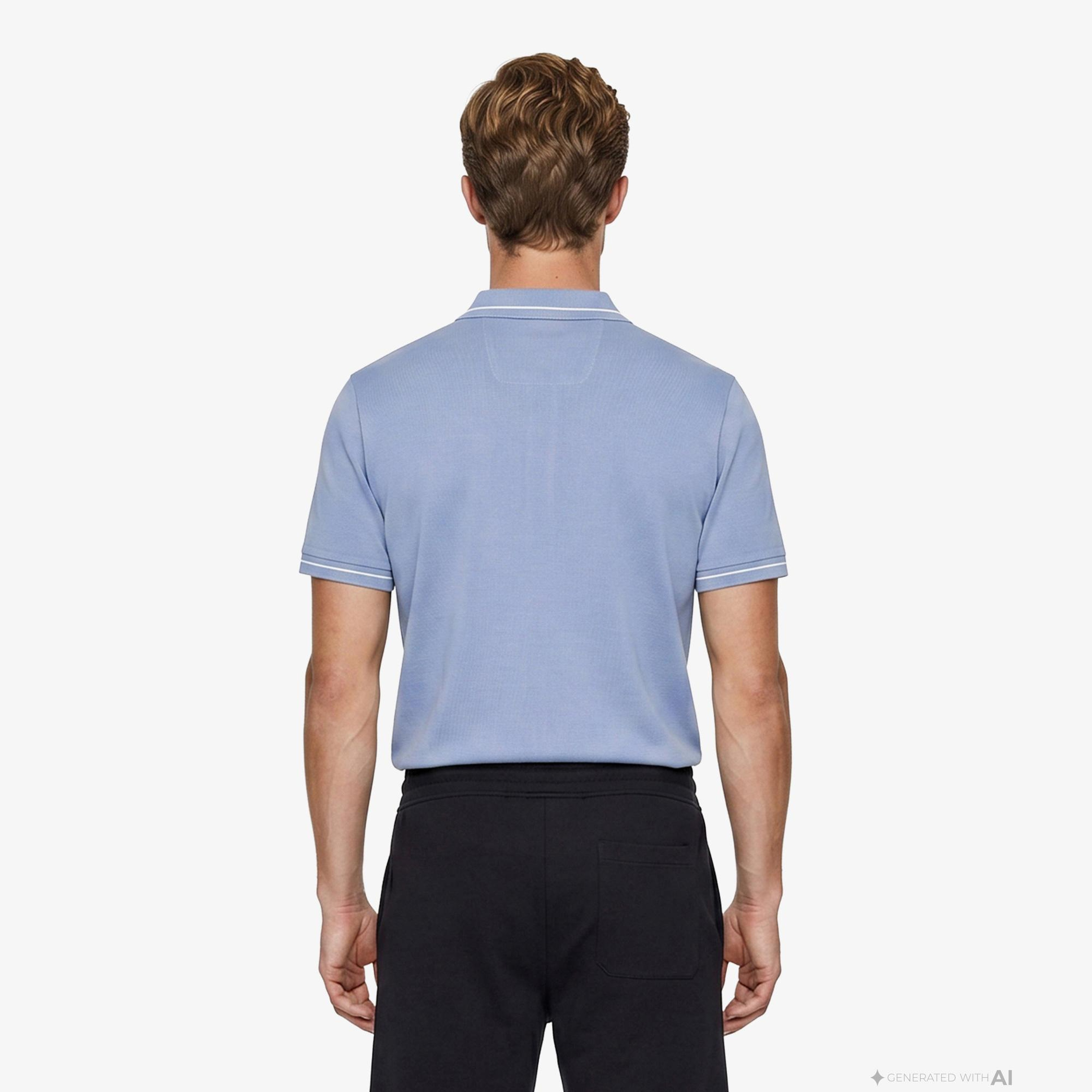 Boss Member Erkek Mavi Polo