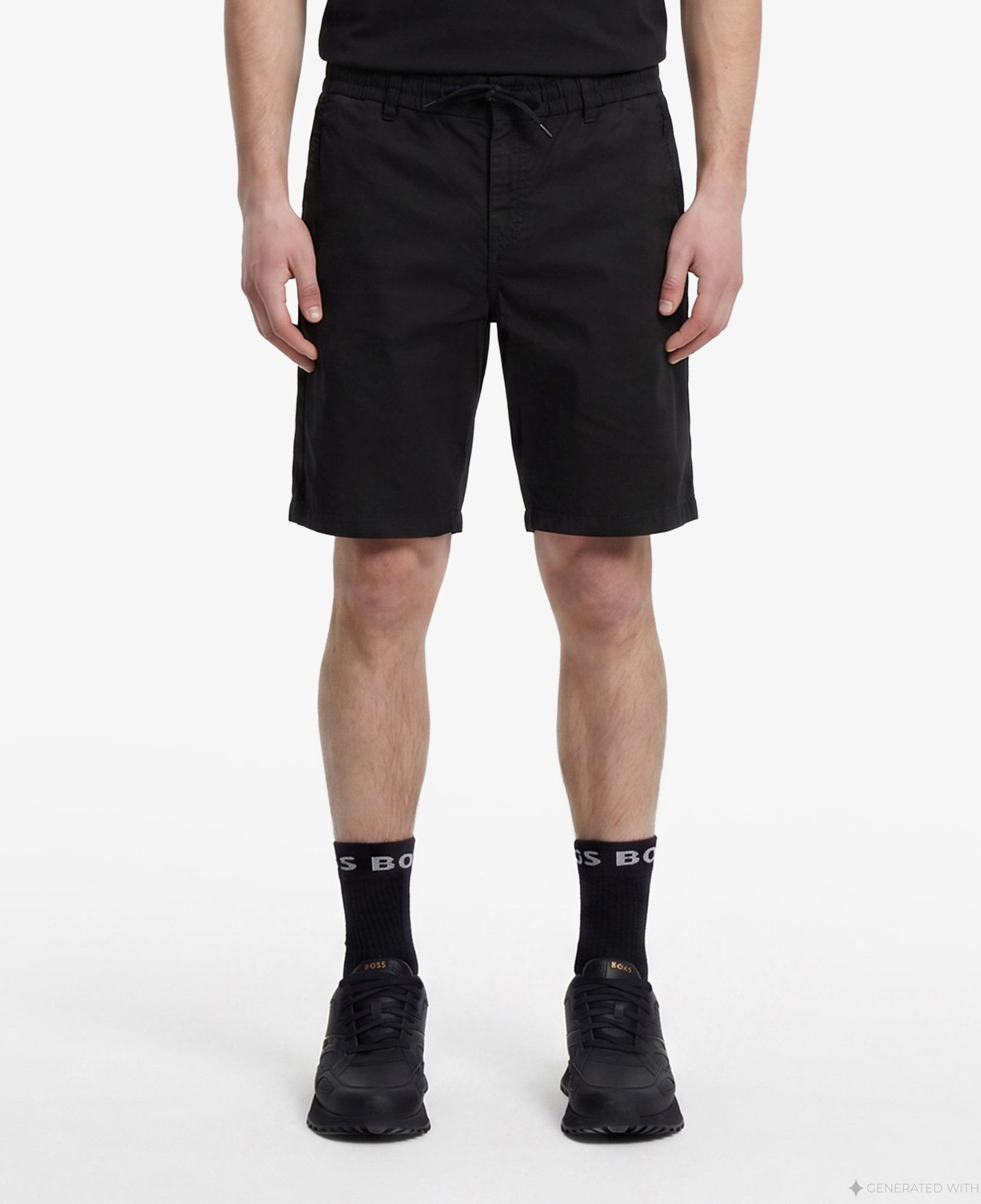 Boss Tapered Erkek Siyah Pantolon