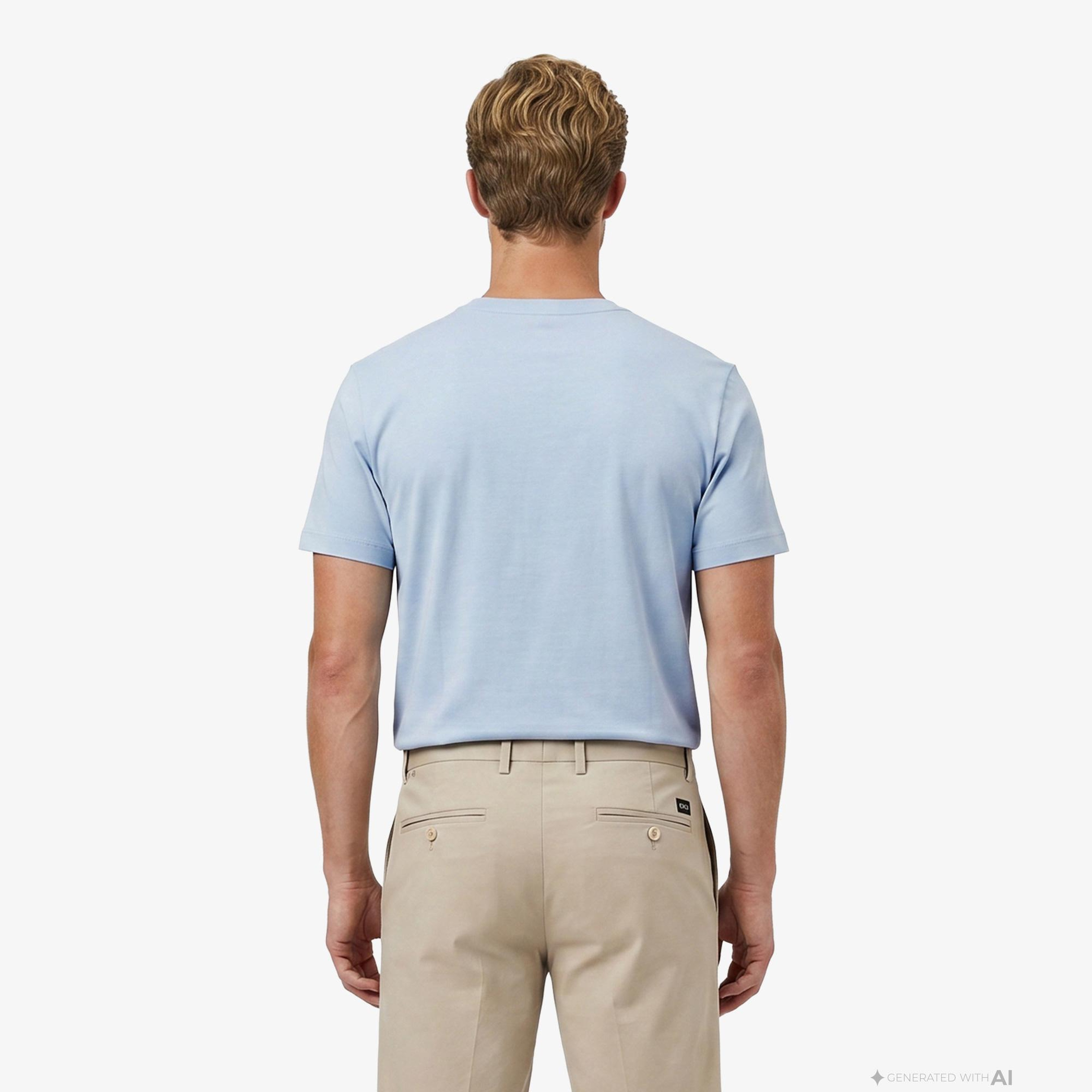 Boss Tchup Erkek Mavi T-Shirt
