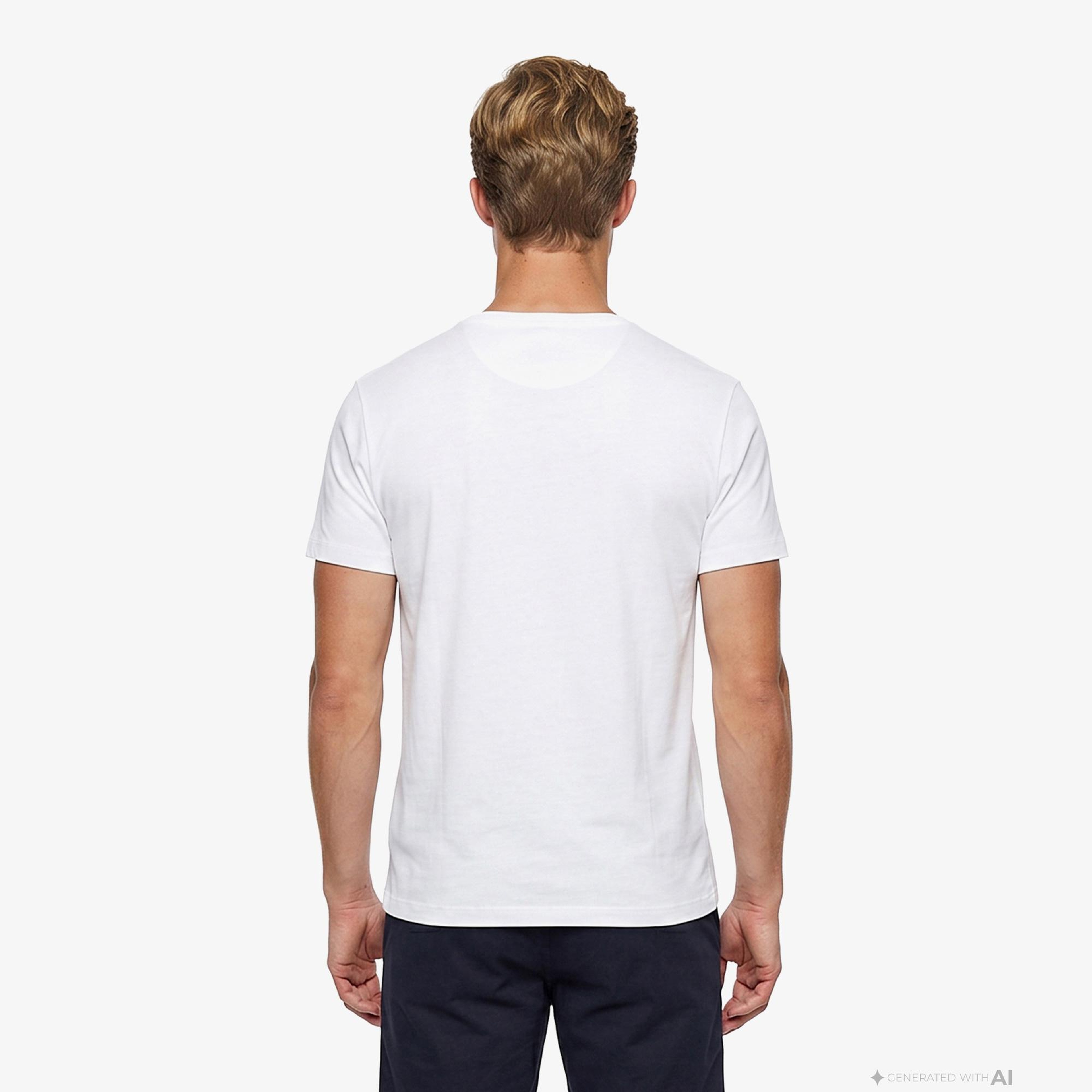 Boss Board Erkek Beyaz T-Shirt