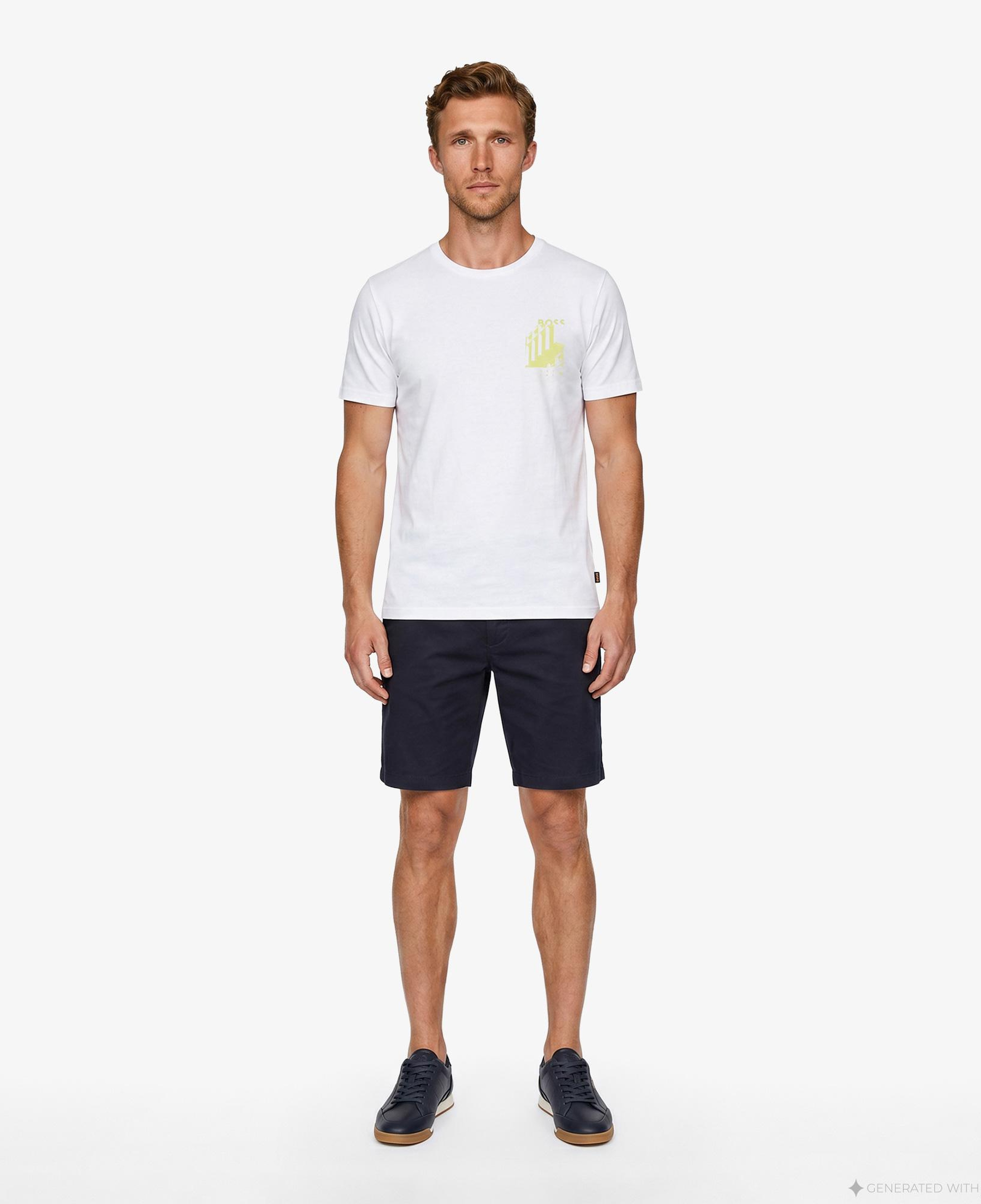 Boss Board Erkek Beyaz T-Shirt
