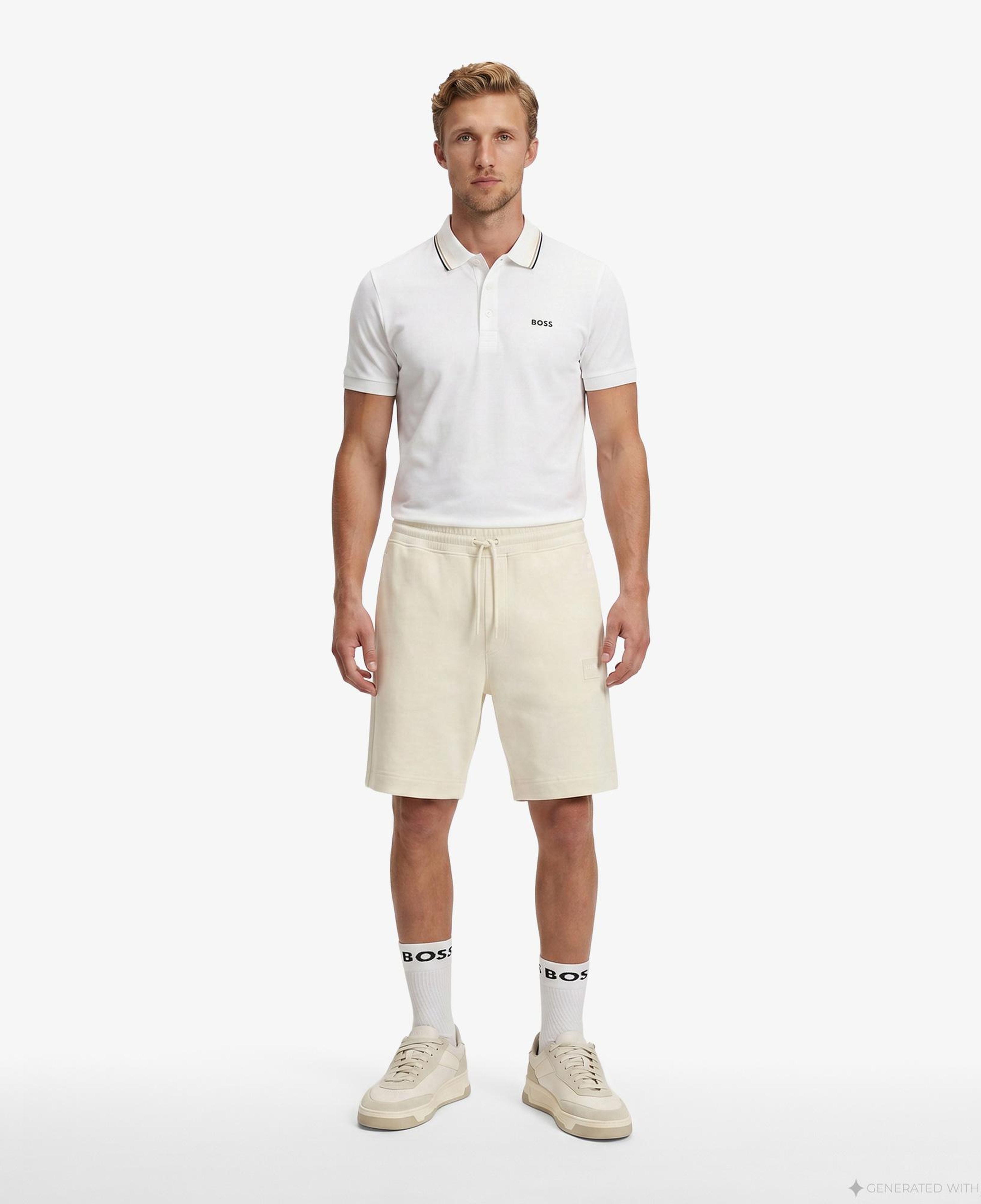 Boss Birdie Paule Erkek Beyaz Polo