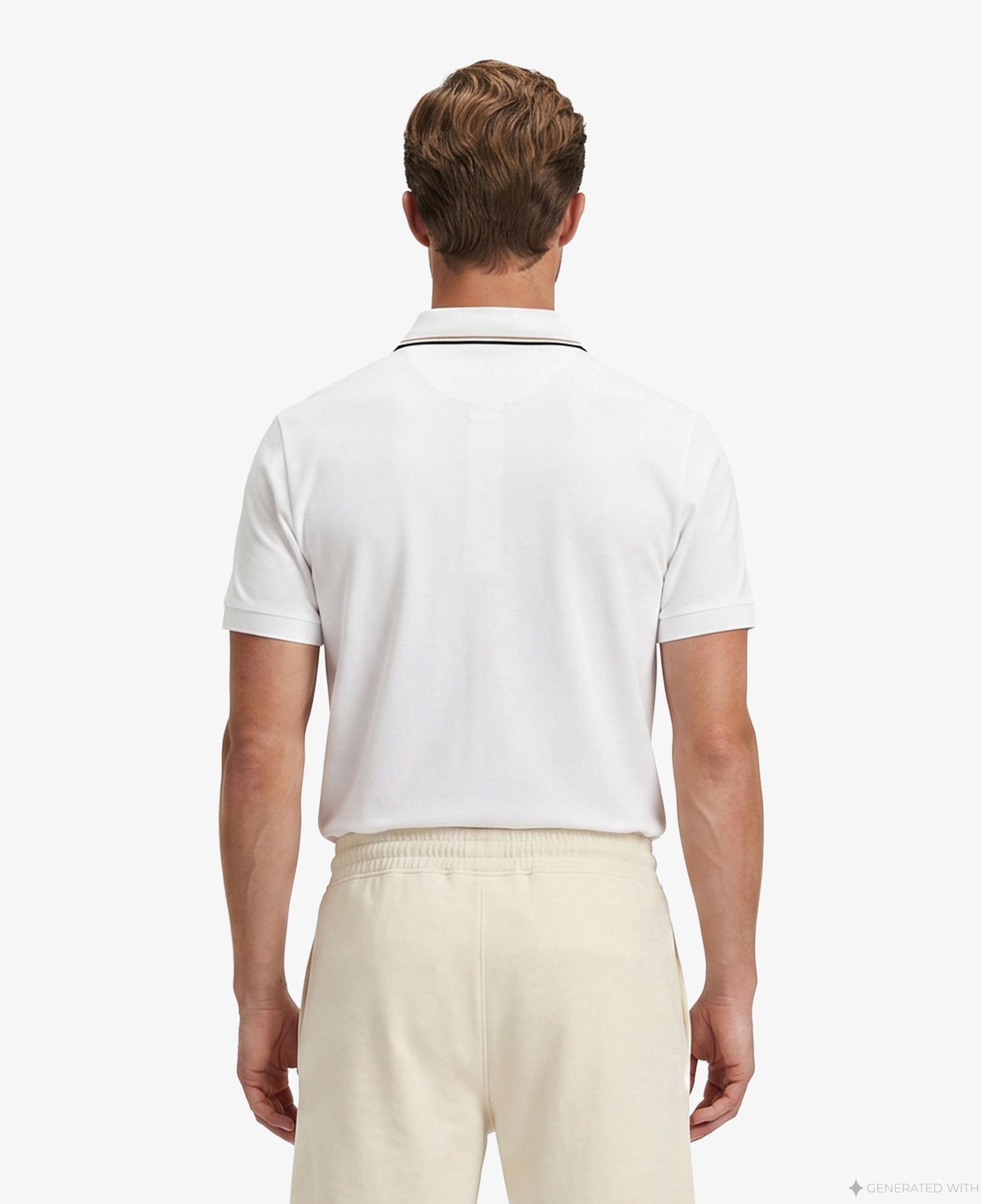 Boss Birdie Paule Erkek Beyaz Polo
