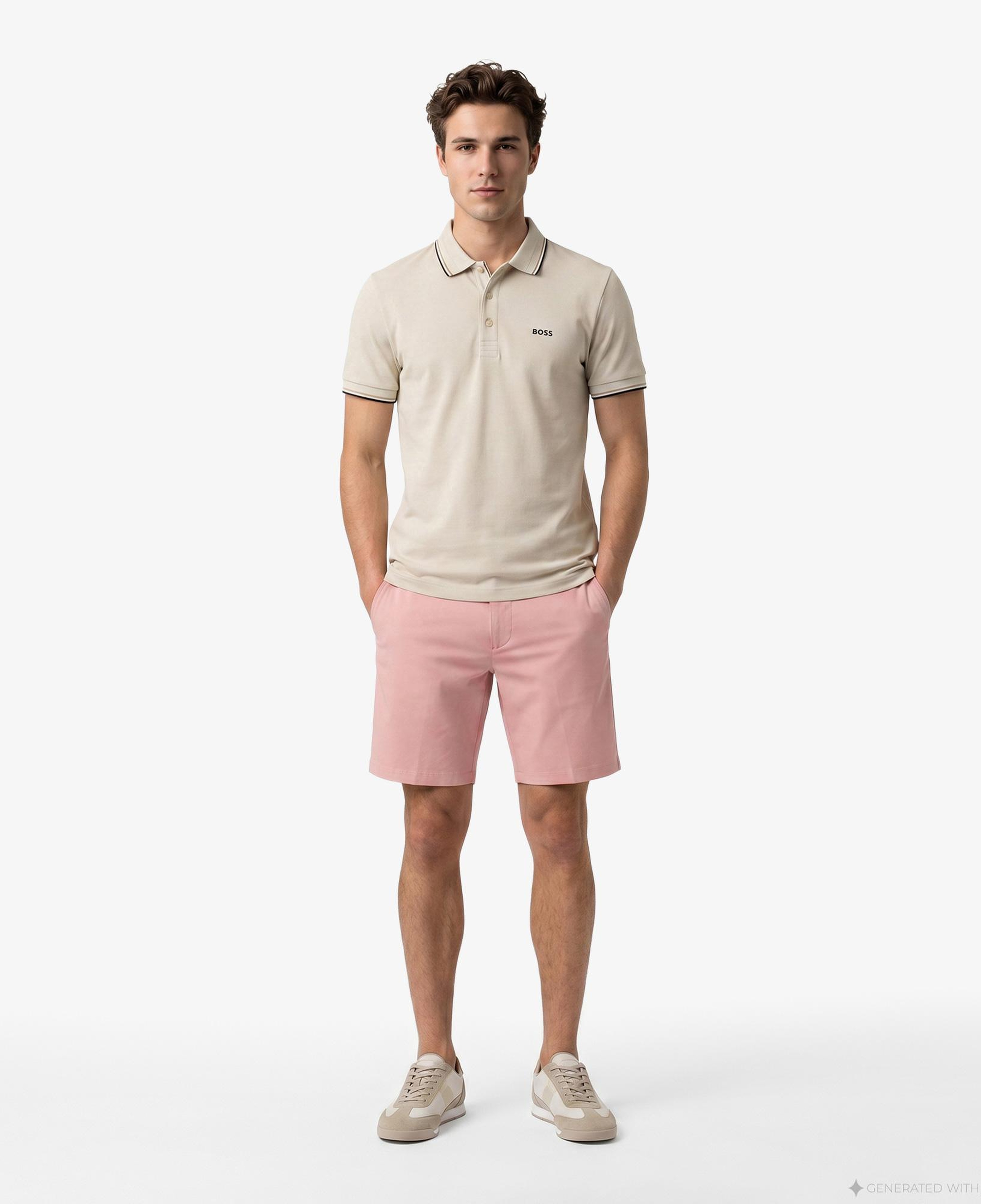 Boss Birdie Paule Erkek Bej Polo
