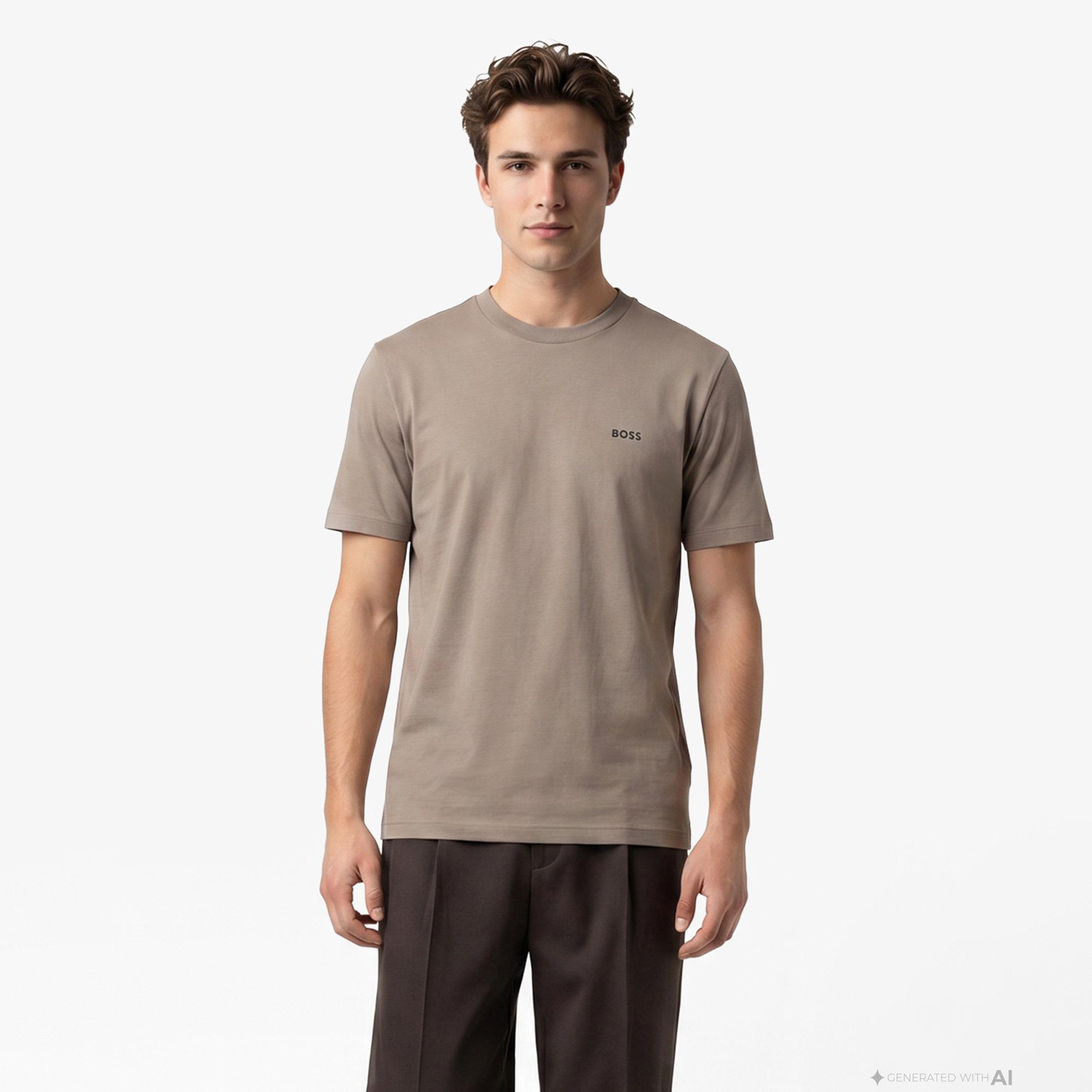 Boss Tee Erkek Yeşil T-Shirt