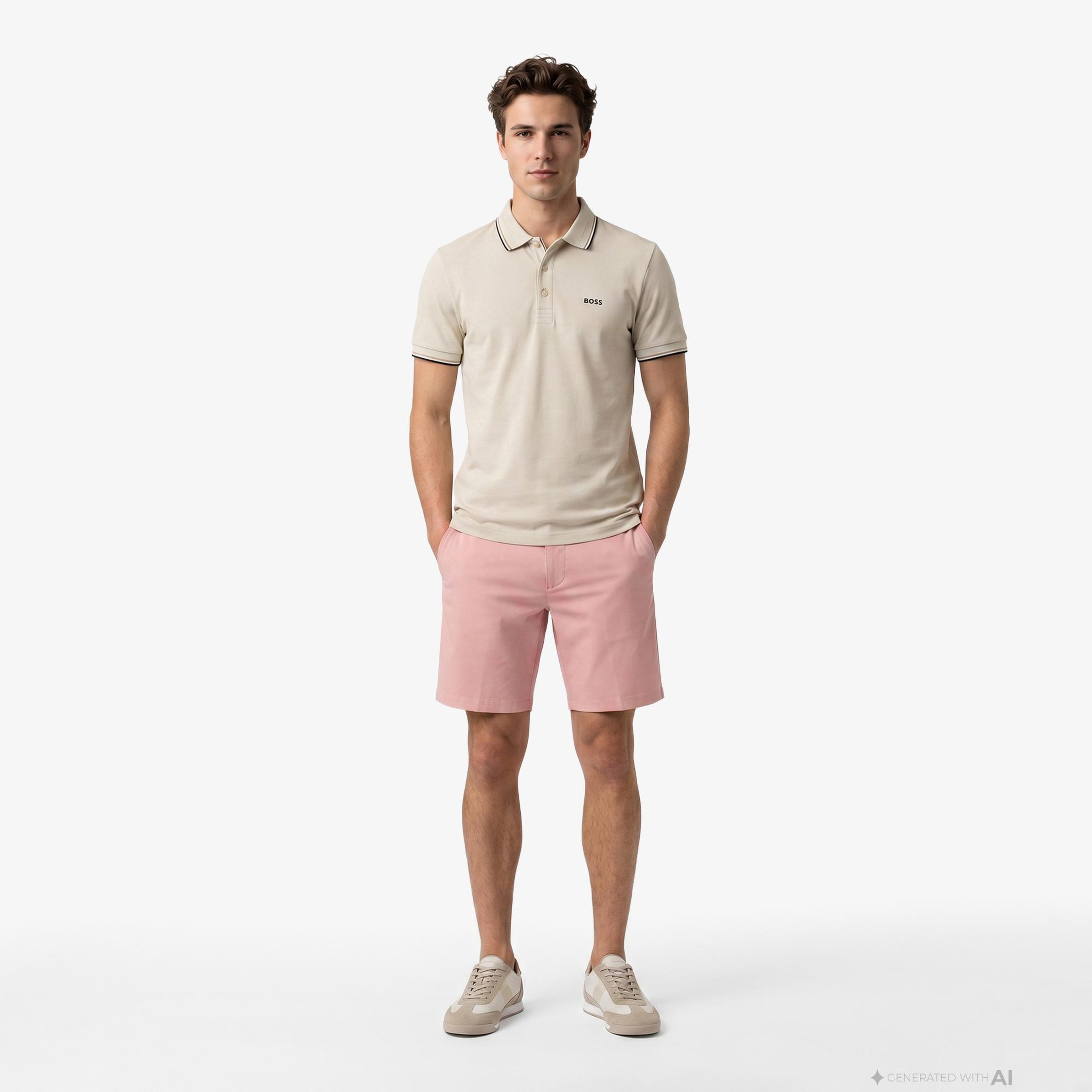 Boss Birdie Paule Erkek Bej Polo