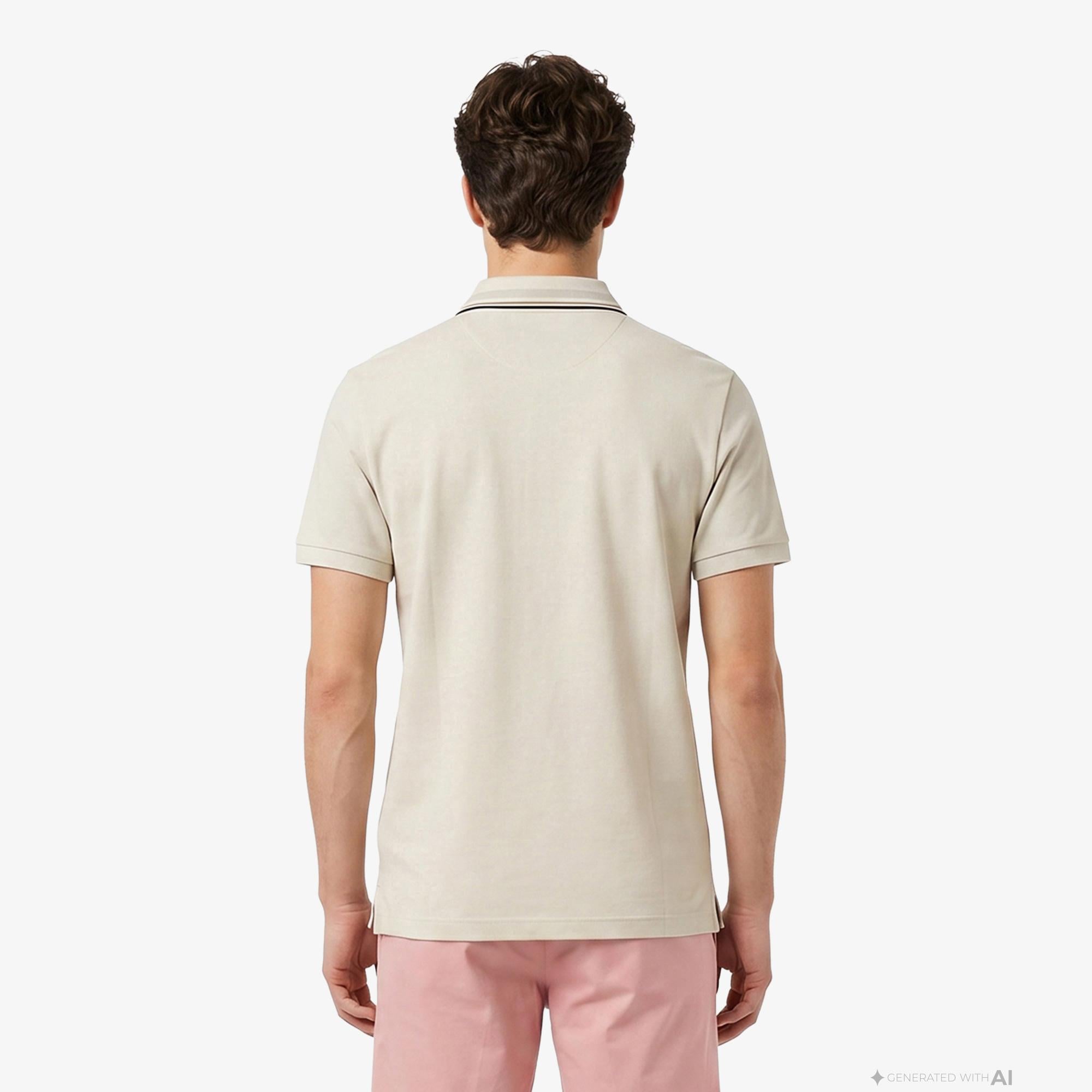 Boss Birdie Paule Erkek Bej Polo