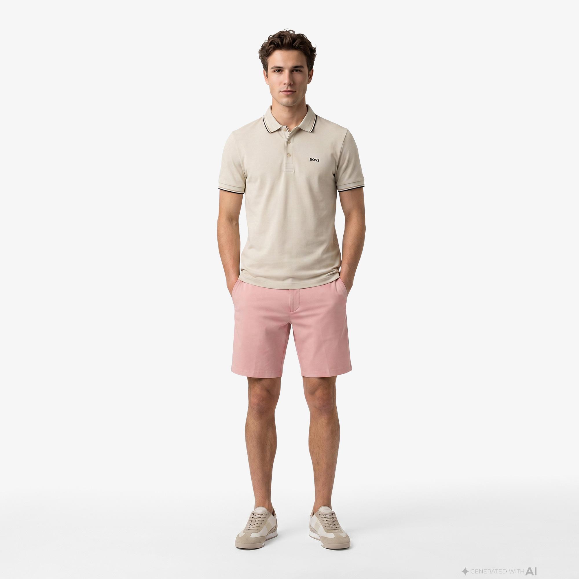 Boss Birdie Paule Erkek Bej Polo